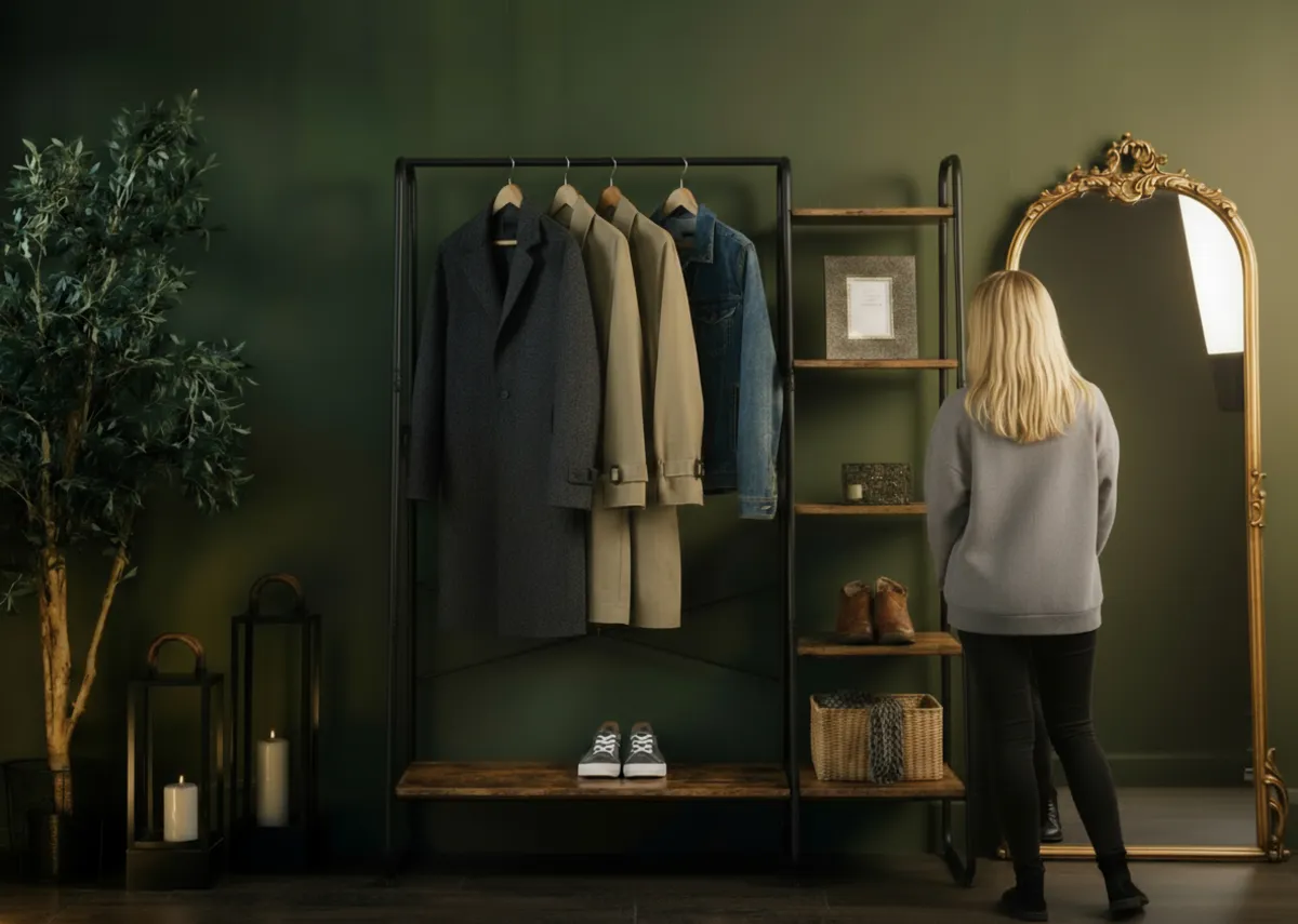 5 Shelf Clothes Rail - Steelstow