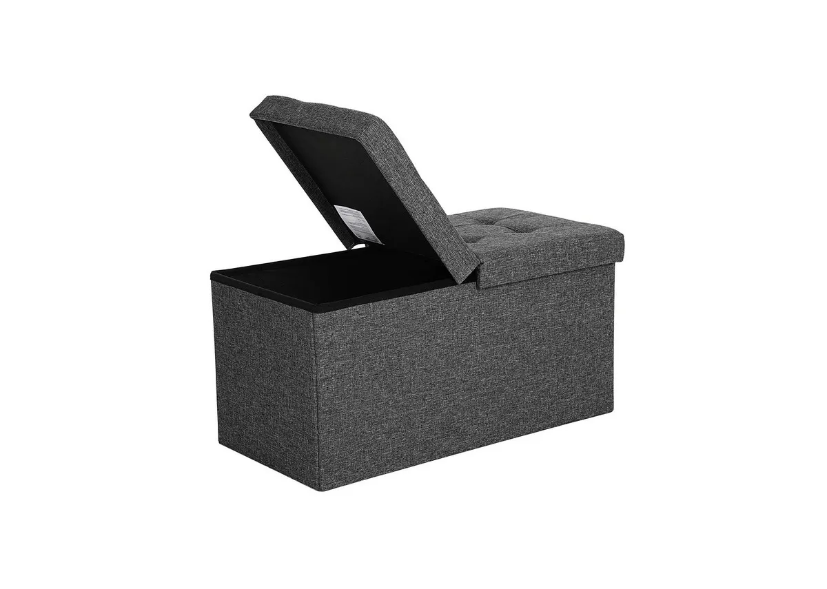 A dimension image of the Kickers Ottoman with 76cm x 38cm