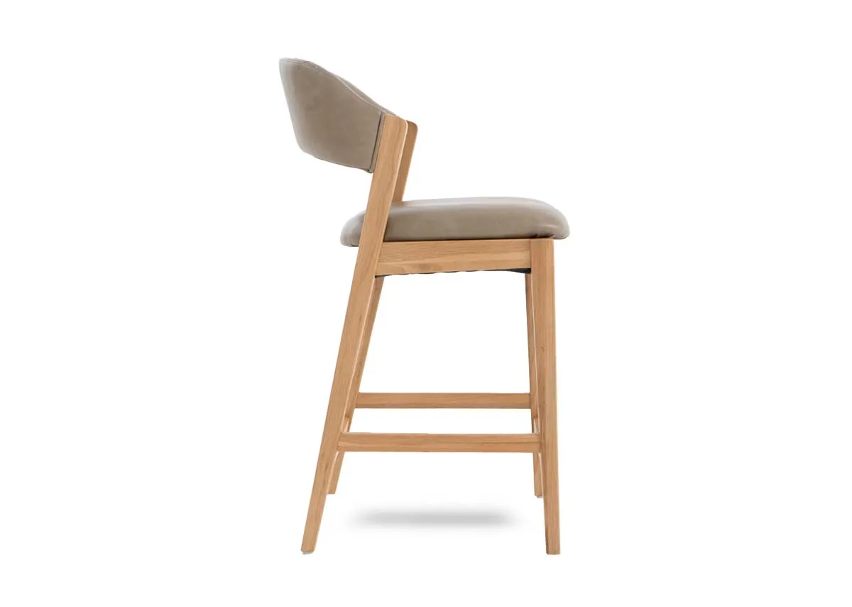 A dimension image of the Renvyle Stool with 48cm x 59cm x 93cm x 66cm