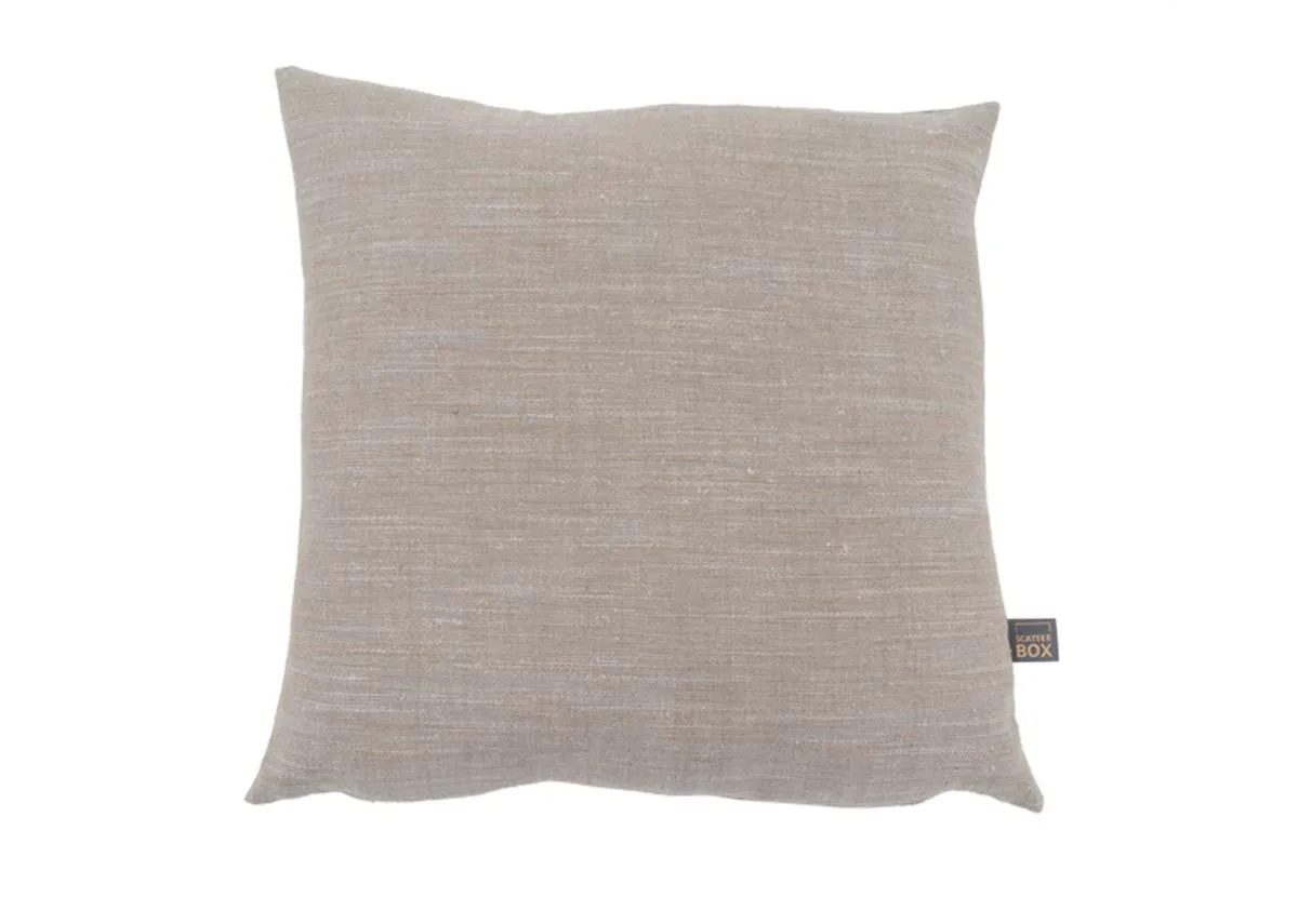 43cm Taupe Cushion - Lydia