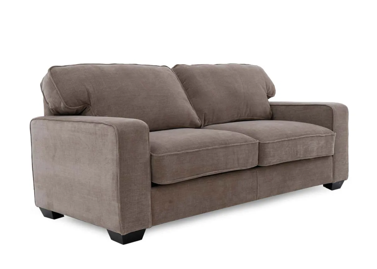 Beige Fabric Sofa Bed - Nevada
