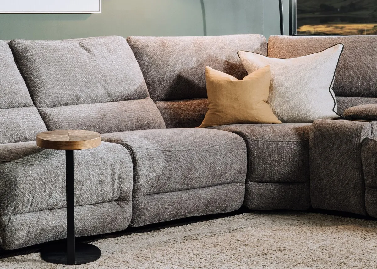 Grey Fabric Armless Unit (For Extra Large Corner Sofa) - Ashbrook