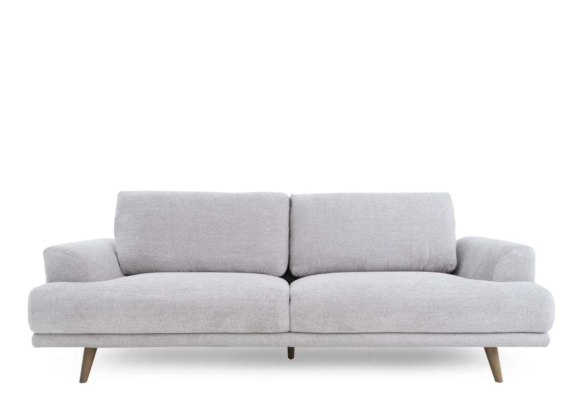 A dimension image of the Legend Stone 3 Seater sofa with 227cm x 88cm x 94cm