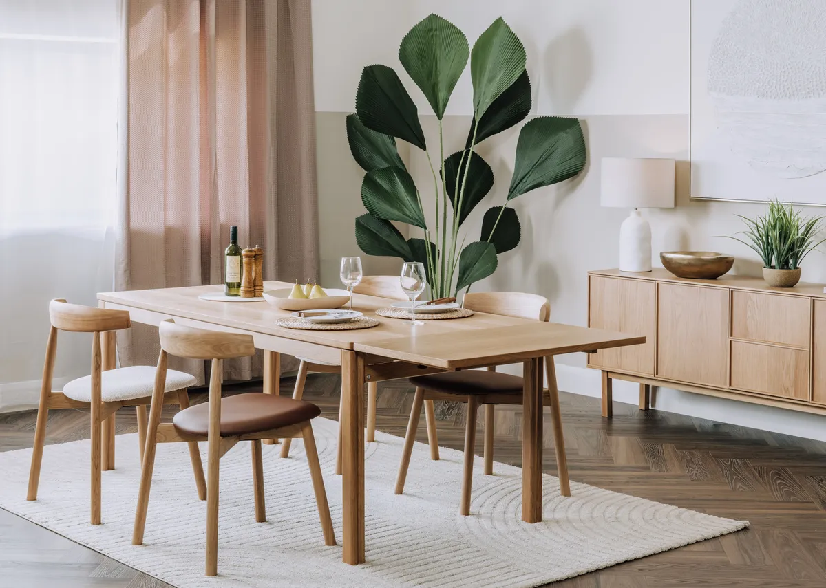 180cm Oak Dining Table with Option to Extend - Kari