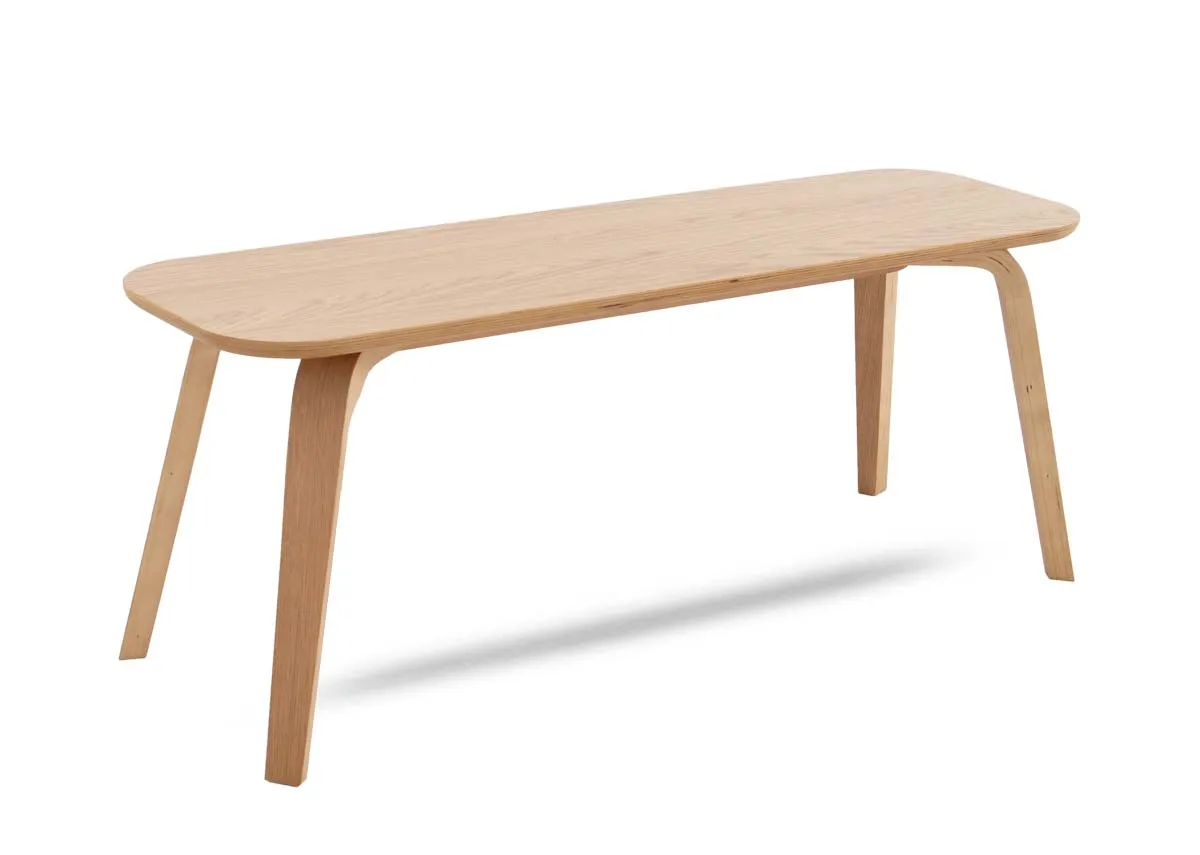 115cm Oak Dining Bench - Anton