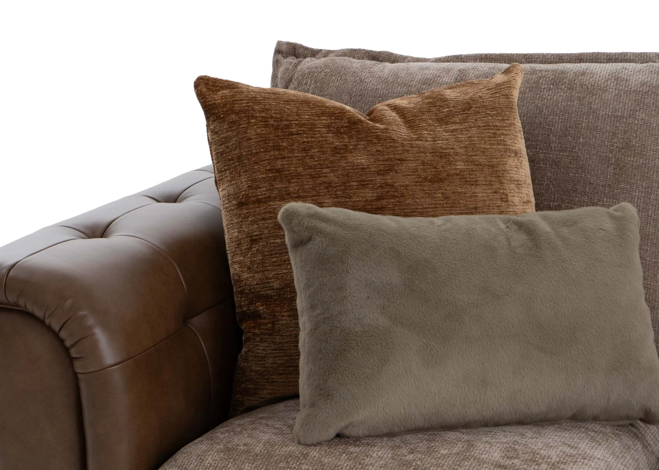 A dimension image of the Nepal 2 Seater sofa with 199.5cm x 89cm x 104cm