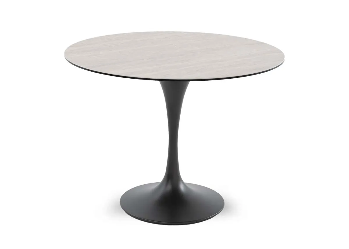 100cm Round Ceramic Top Dining Table - Tivoli