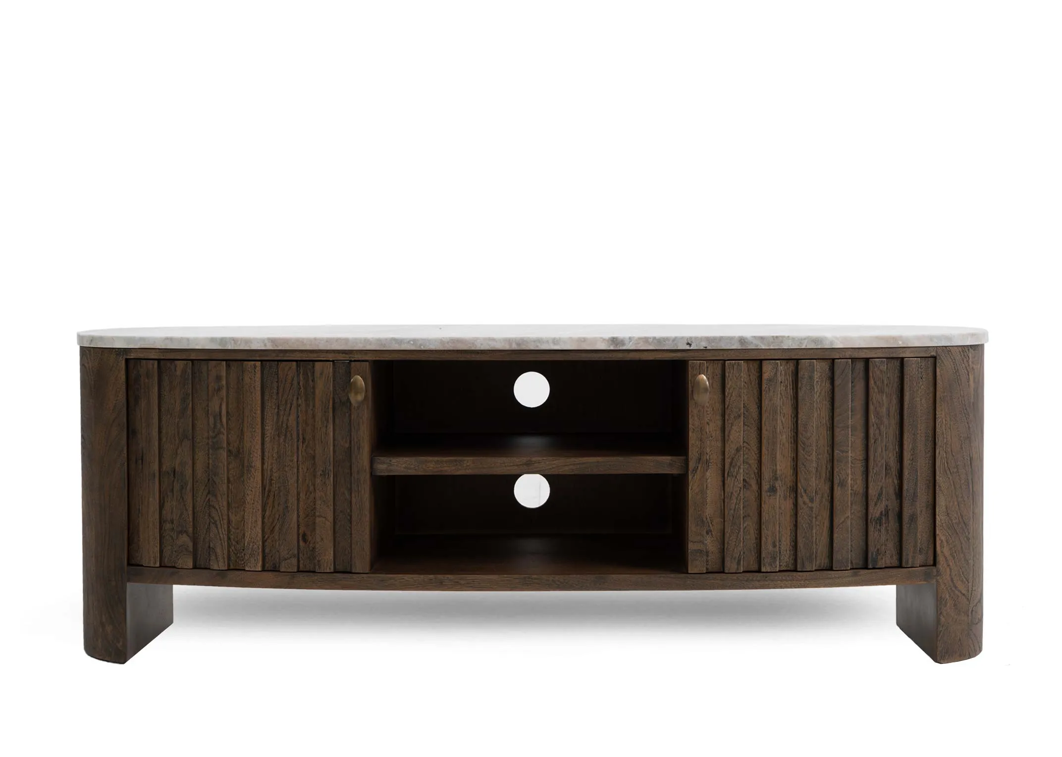 A dimension image of the Eden TV Unit with 140cm x 40cm x 50cm
