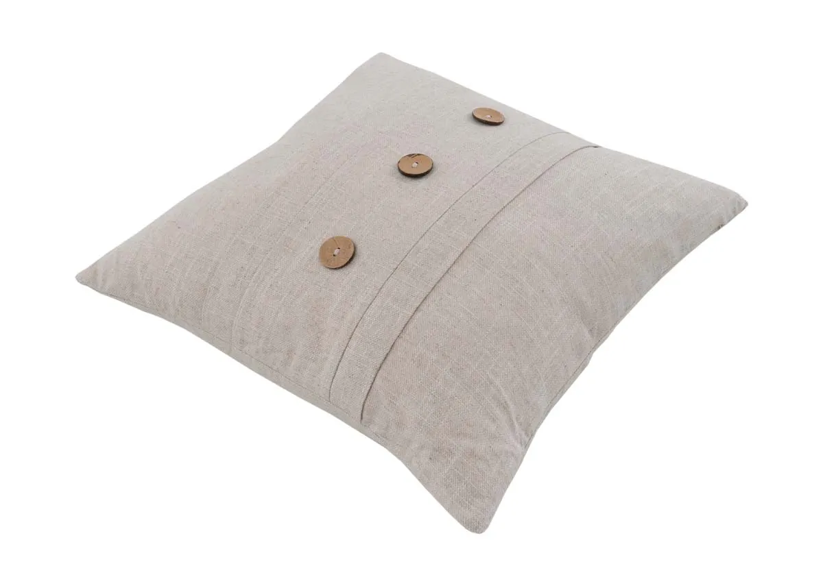 A dimension image of the Vintage Linen Cushion with 45cm x 45cm