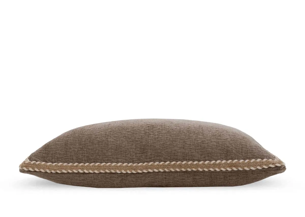 A dimension of the Country Clay Cushion with 60cm x 40cm