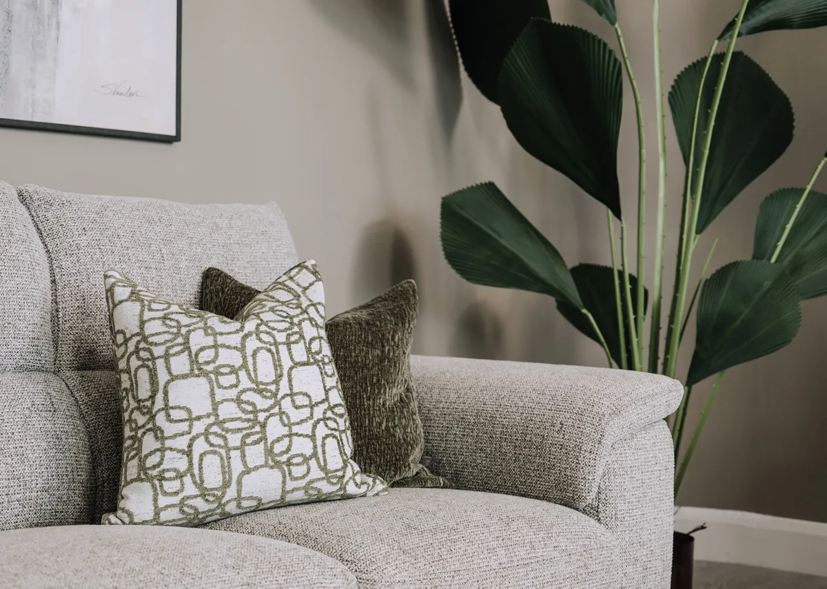 45cm Beige Cushion - Spruce Trails
