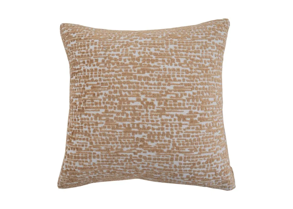 45cm Gold Accent Cushion - Modern Meadow