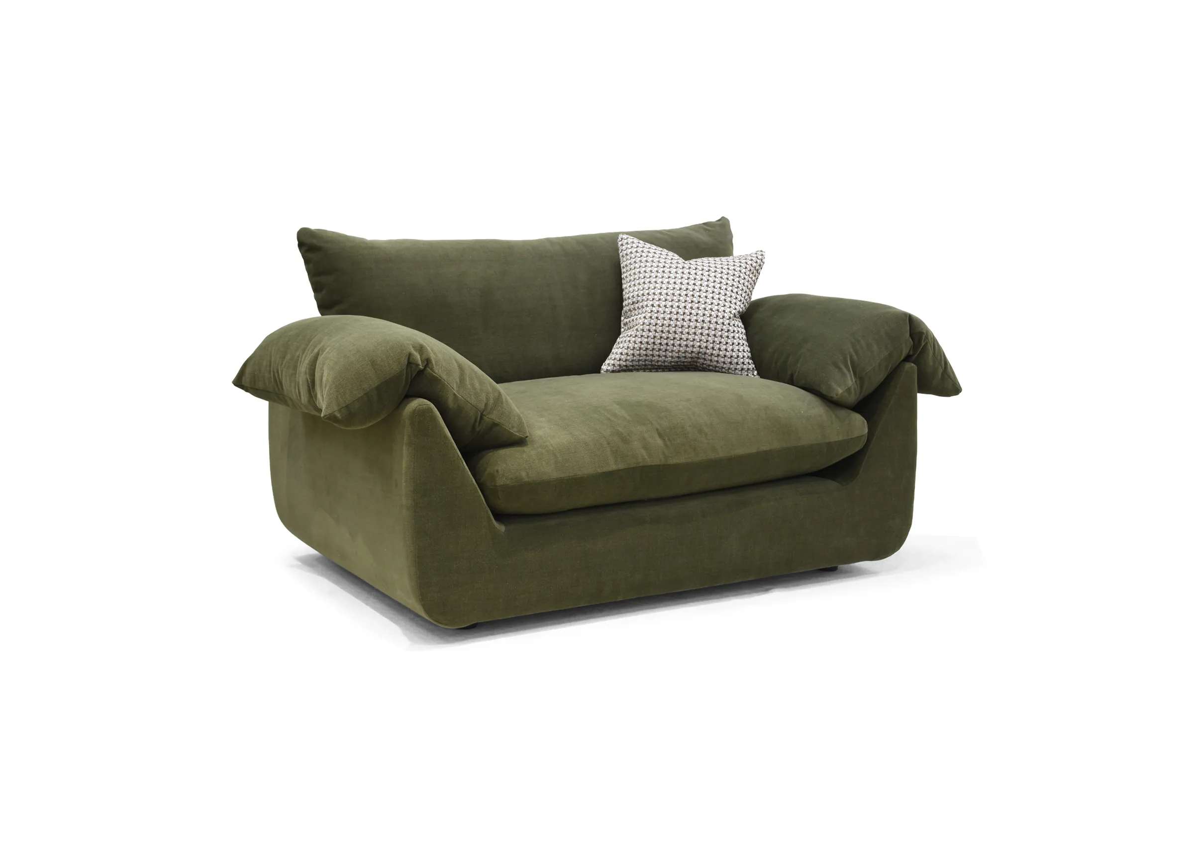 Green Fabric Cuddler - Bayswater By Vogue