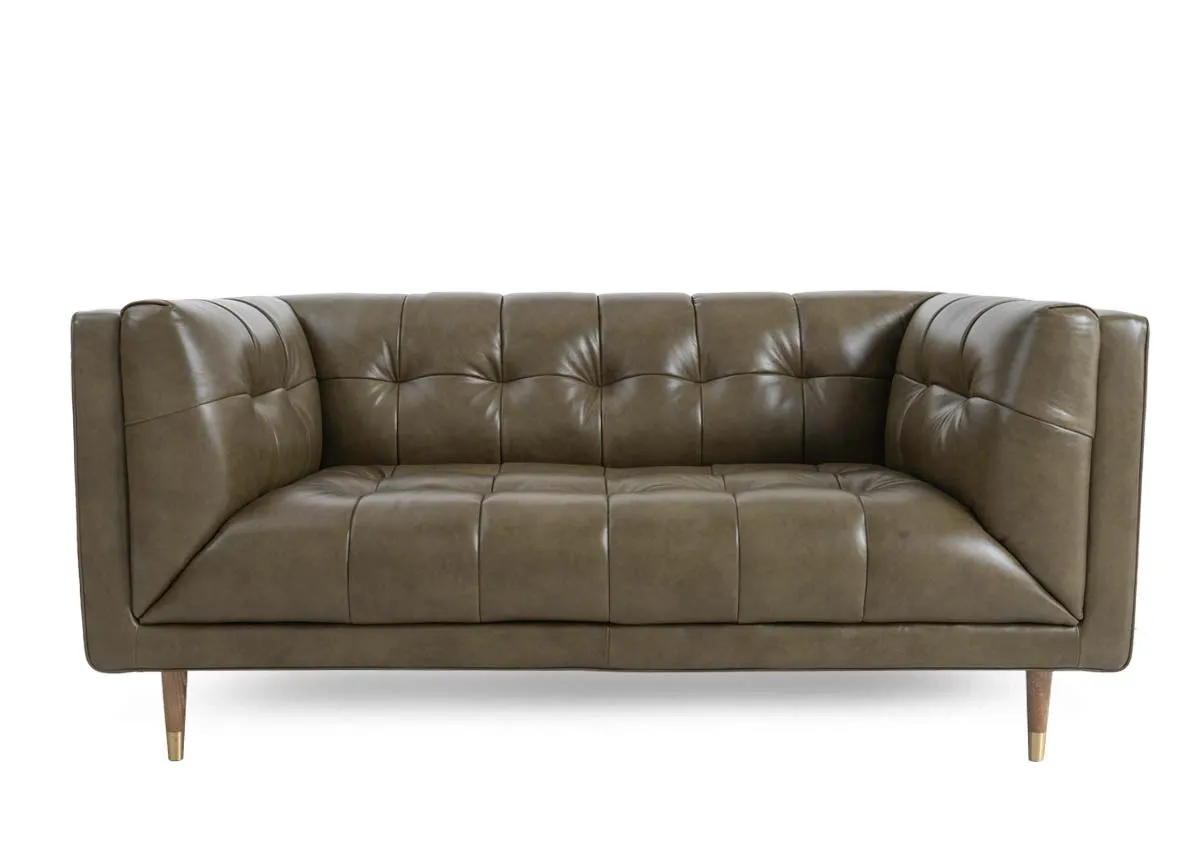 A dimension image of the Grace 2 seater sofa with 149cm x 77cm x 94cm