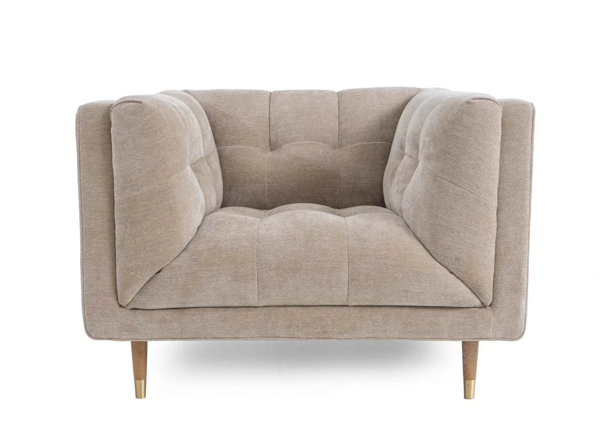 A dimension image of the Grace footstool with 143.5cm x 62cm x 34.5cm