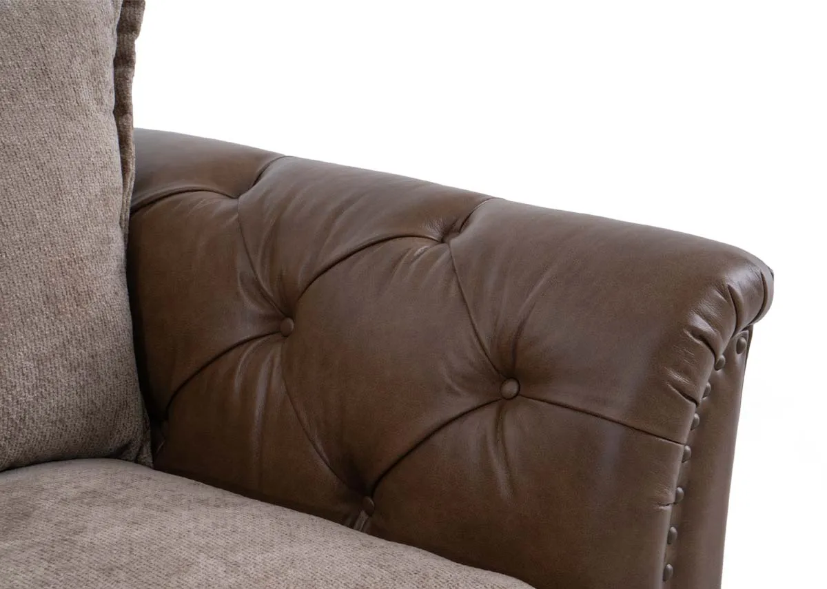A dimension image of the Savannah 2 Seater sofa with 203cm x 95cm x 95cm 