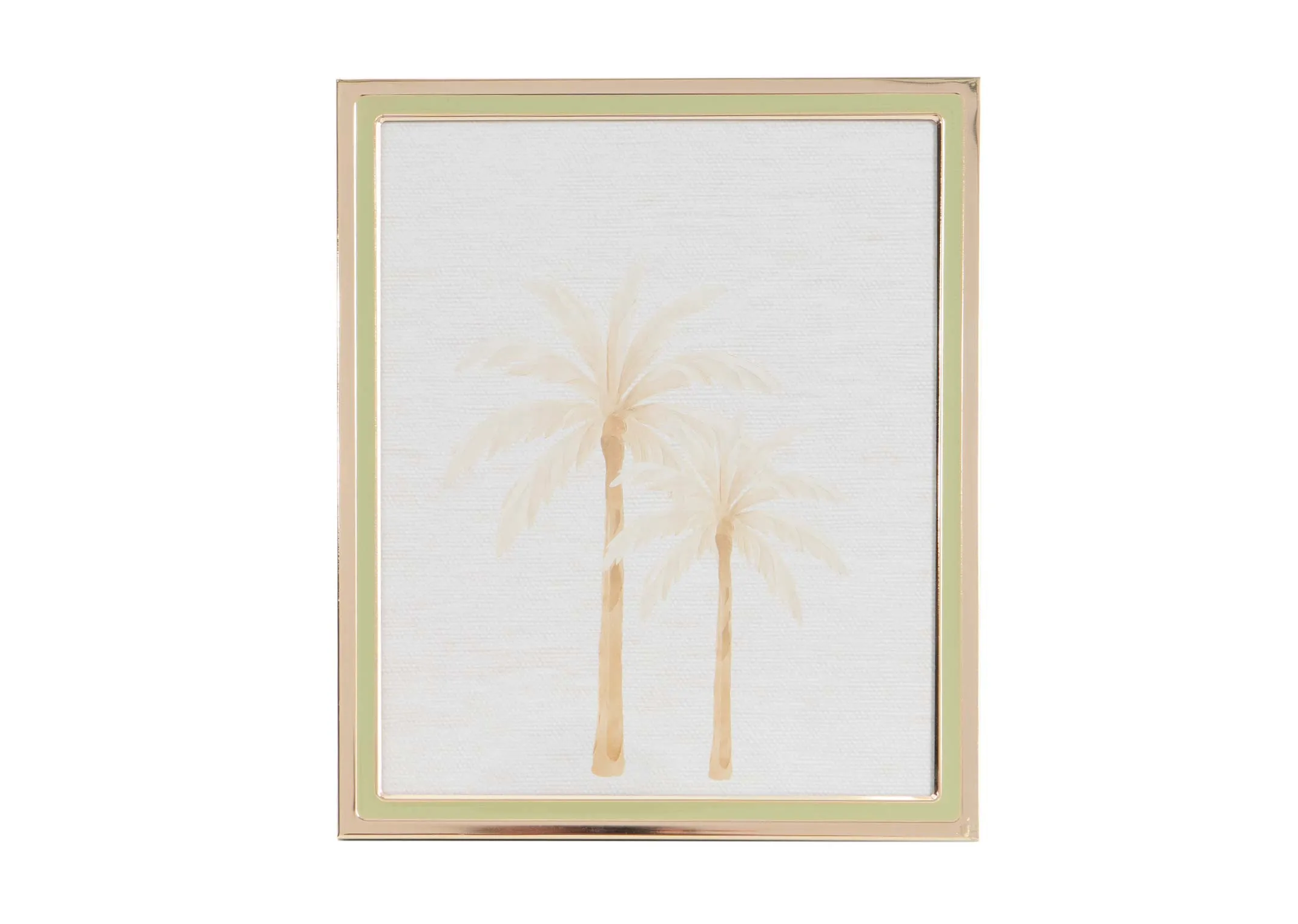 Large Iron Green Photo Frame - Palm