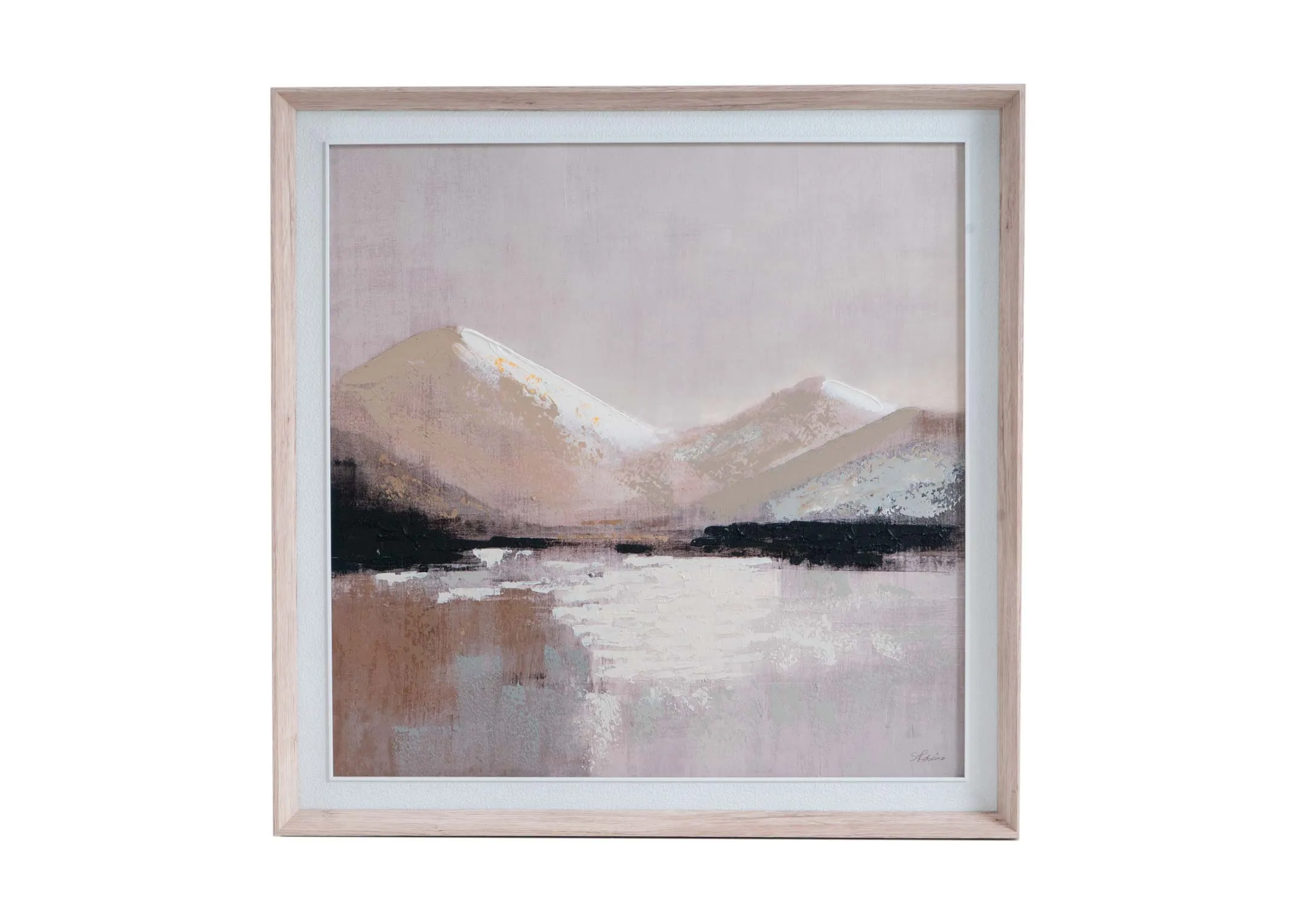 92cm x 92cm Framed Picture - Beyond The Pale