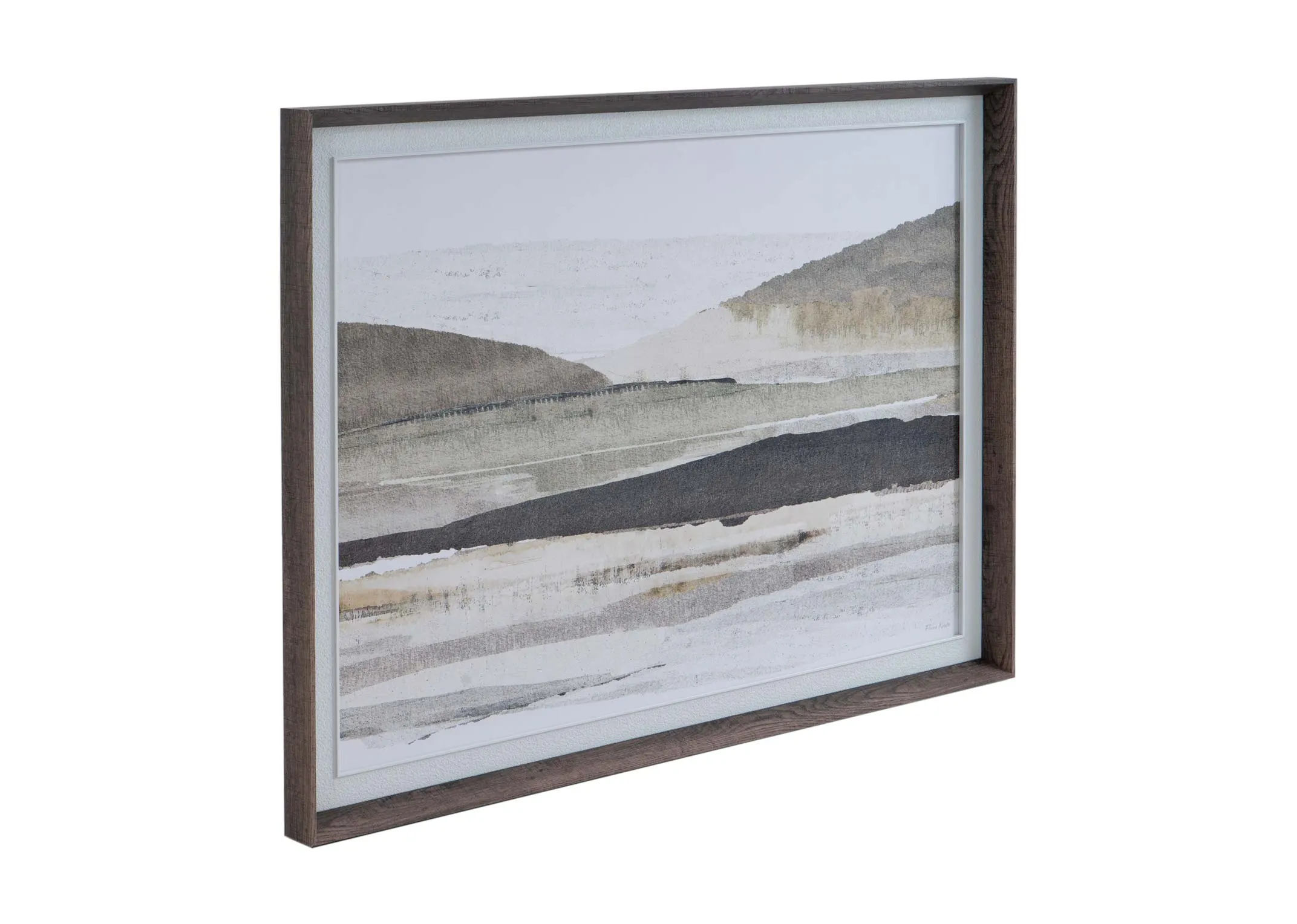 A dimension image of the Morning Mirage print with 119cm x 89cm