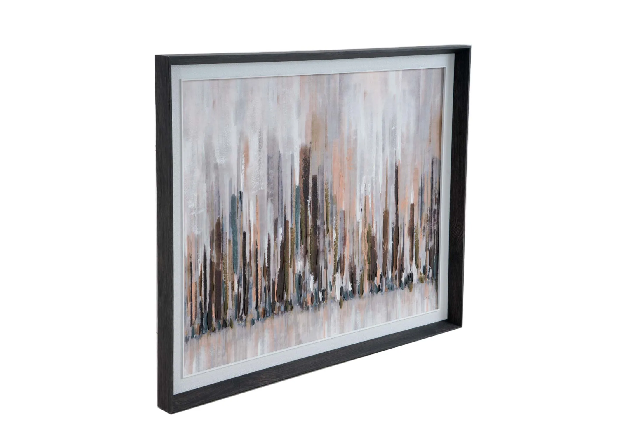 A dimension image of the Urban Silence picture with 112cm x 92cm