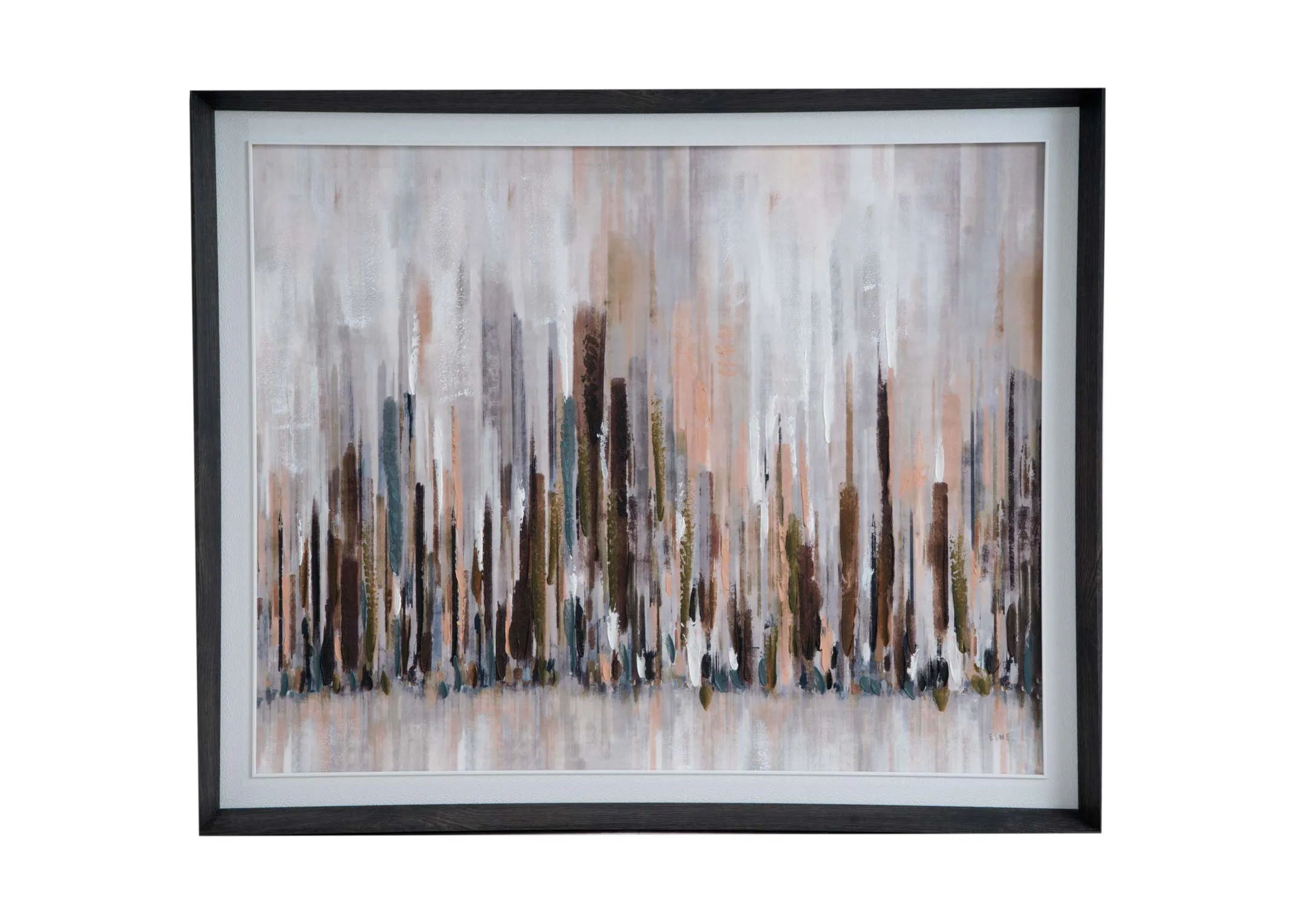 112cm x 92cm Framed Picture- Urban Silence