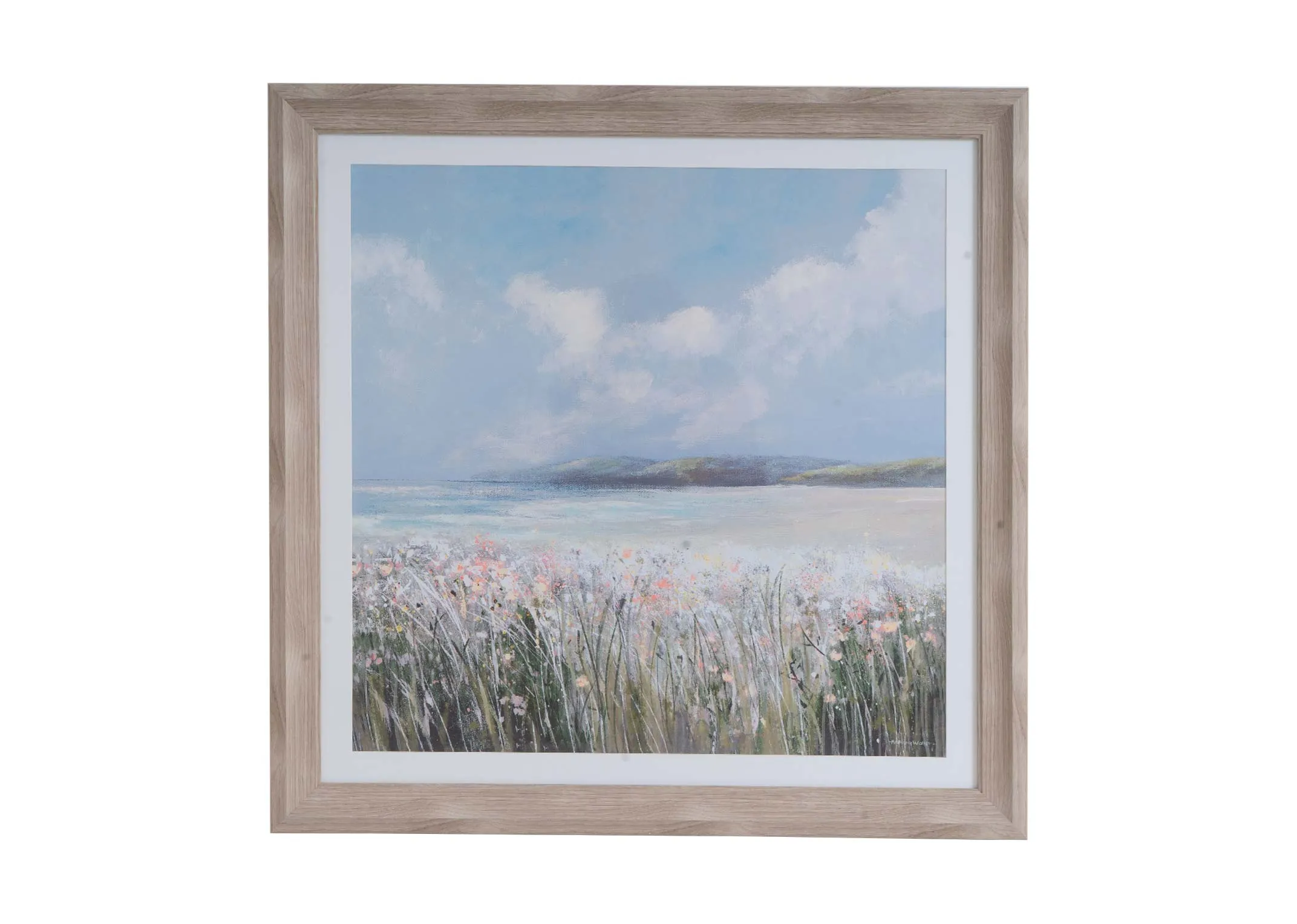 80cm x 80cm Framed Picture - Whispers Of the Tide