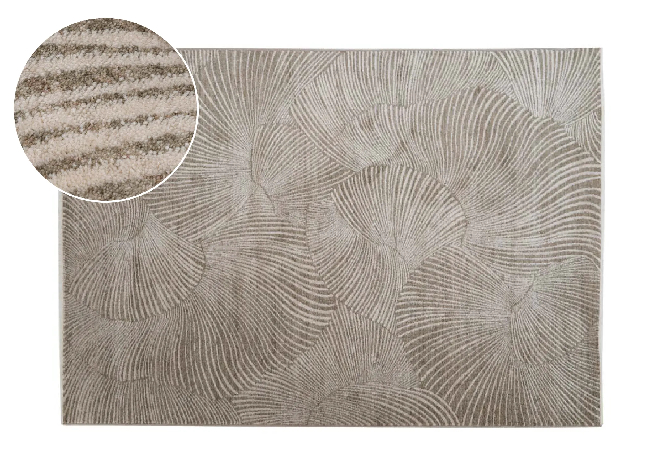 Beige 160cm x 230cm Medium Rug - Sable