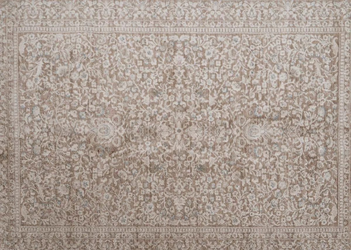 A dimension image of the Arlo small rug with 120cm x 170cm