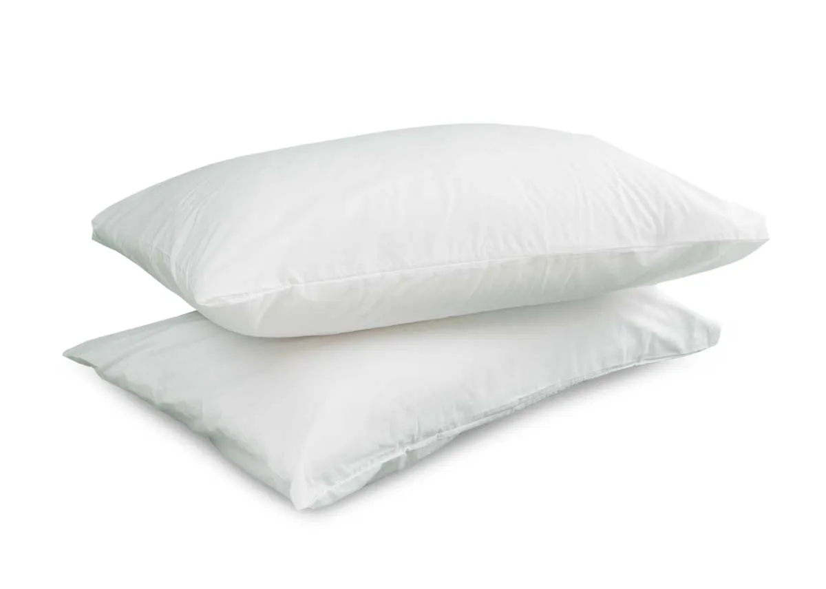 A white pillowcase set included in the Evelyn by Foxford set.