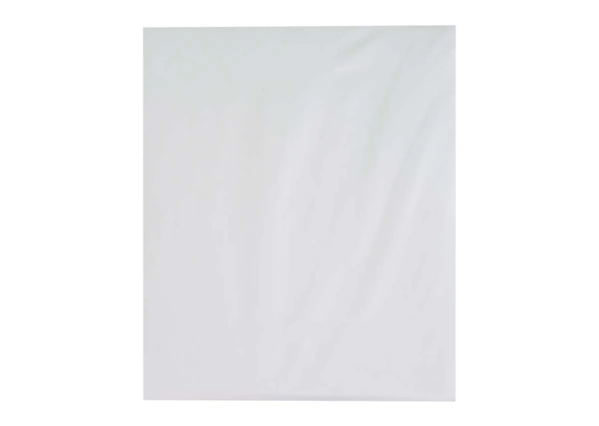 A dimension image of the Foxford Evelyn 3ft duvet set with 140cm x 200cm