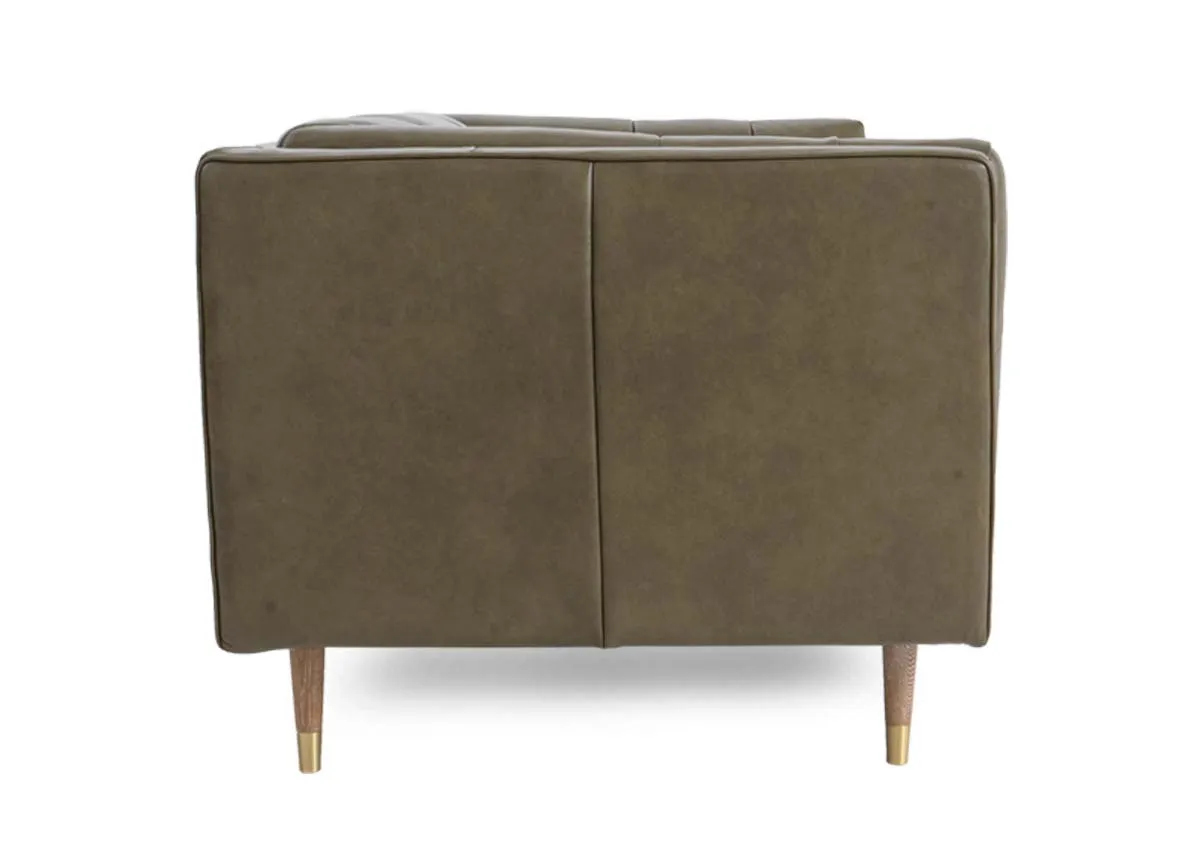 A dimension image of the Grace 3.5 seater sofa with 232cm x 77cm x 94cm