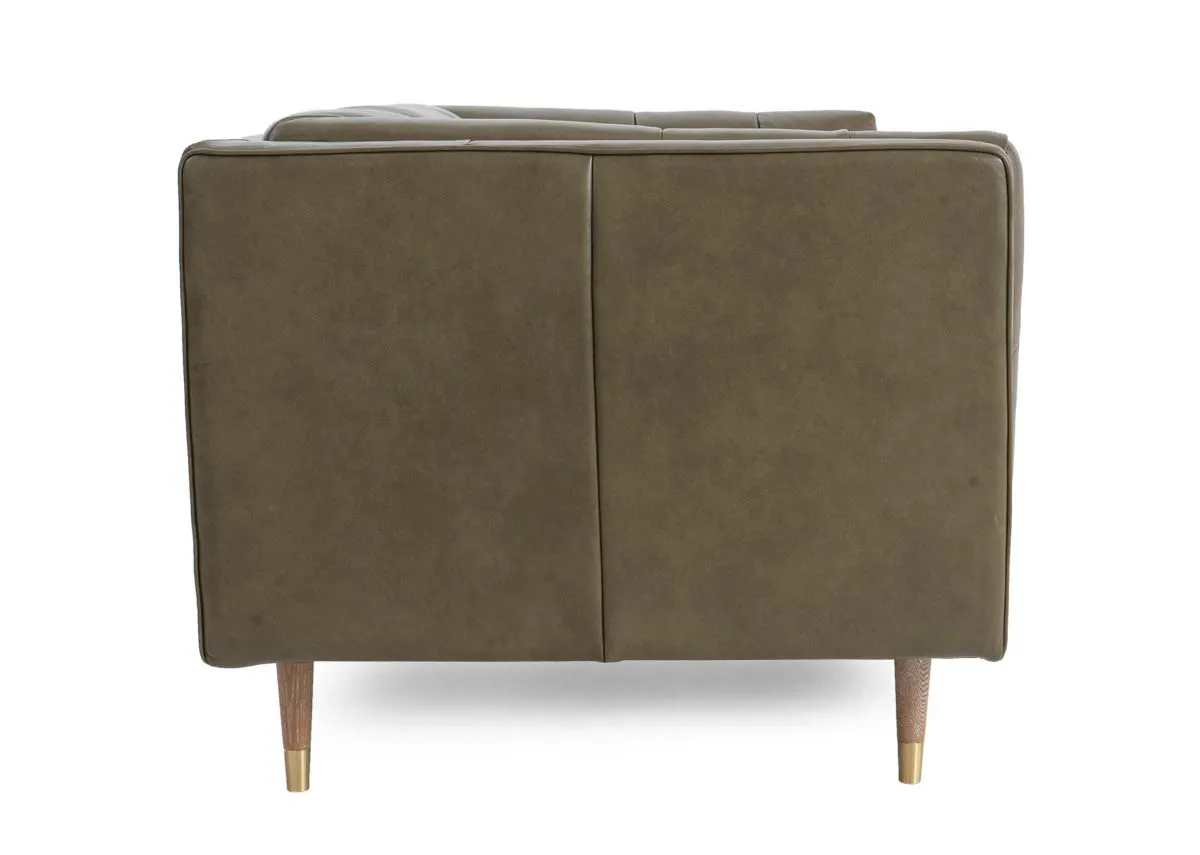 A dimension image of the Grace 2 seater sofa with 149cm x 77cm x 94cm
