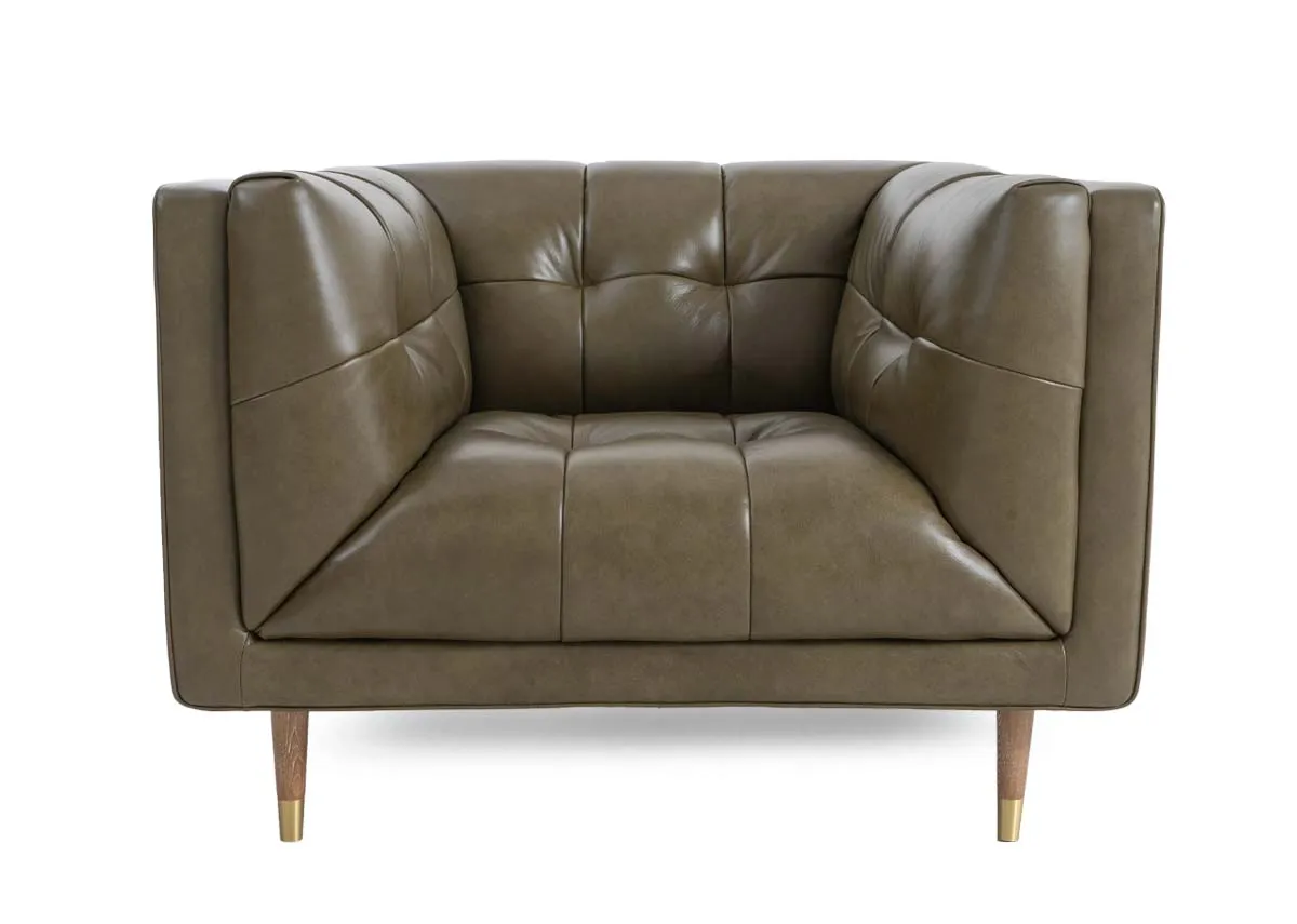 A dimension image of the Grace Armchair with 109cm x 94cm x 77cm
