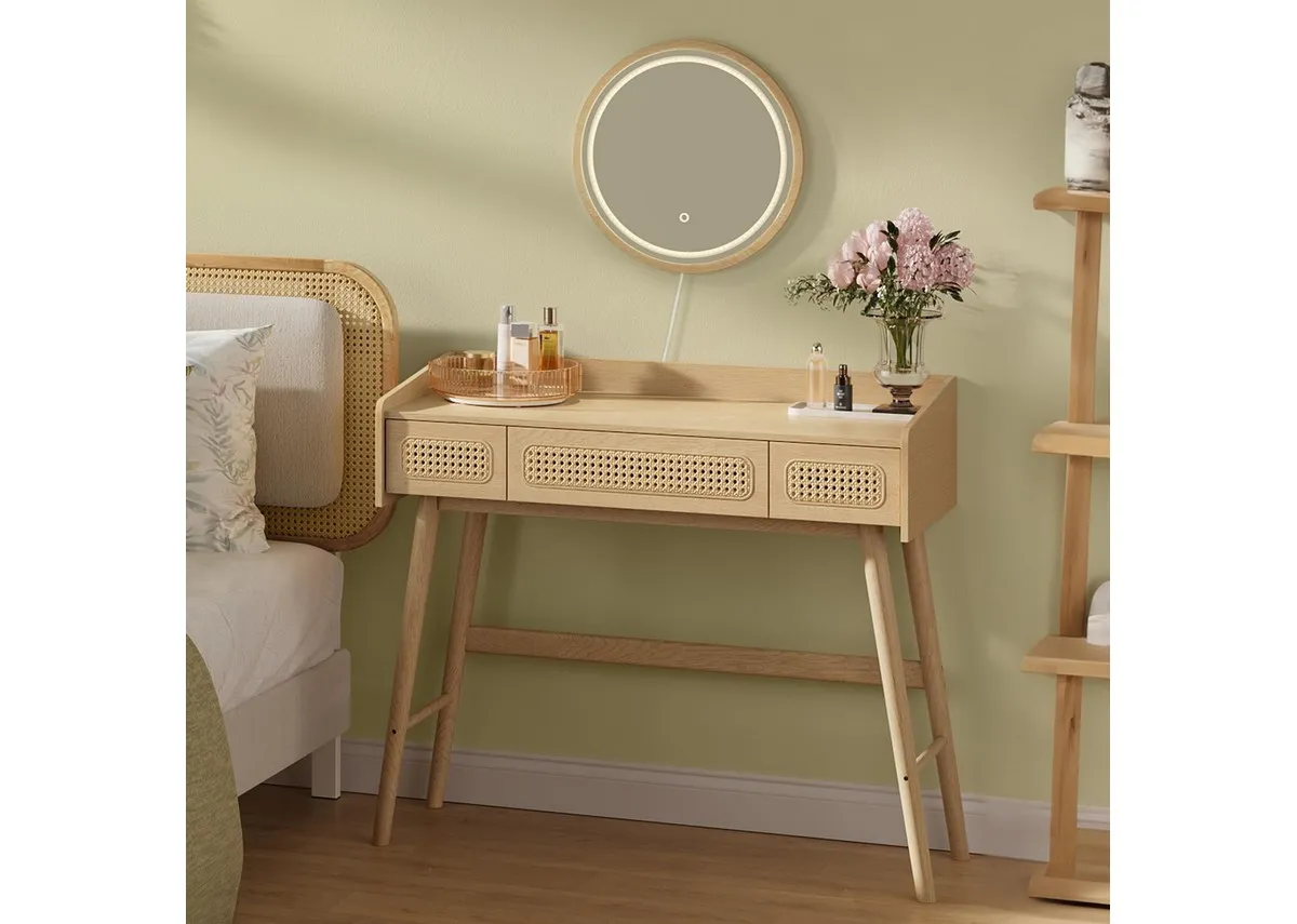 Light Brown Dressing Table - Parisian