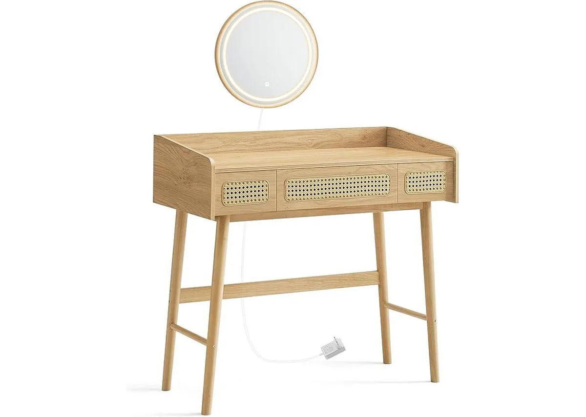 Light Brown Dressing Table - Parisian