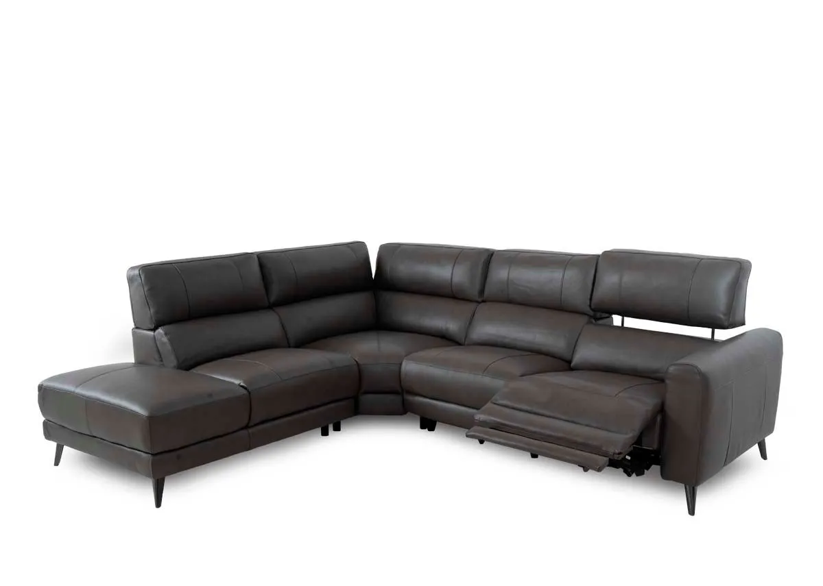 A dimension image of the Modica LHF Corner Chaise with 346cm x 113cm x 99cm