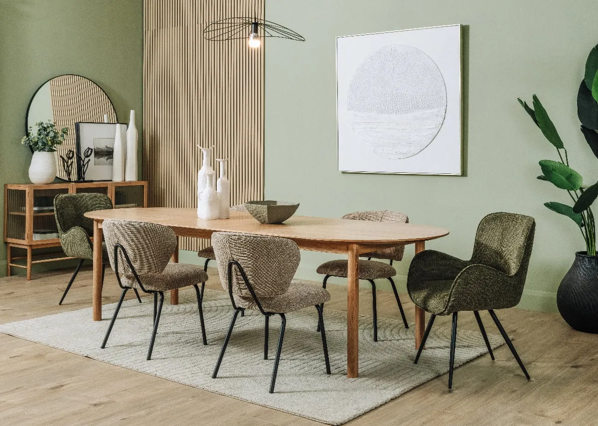 190cm-280cm Extendable Oak Dining Table - Gallina