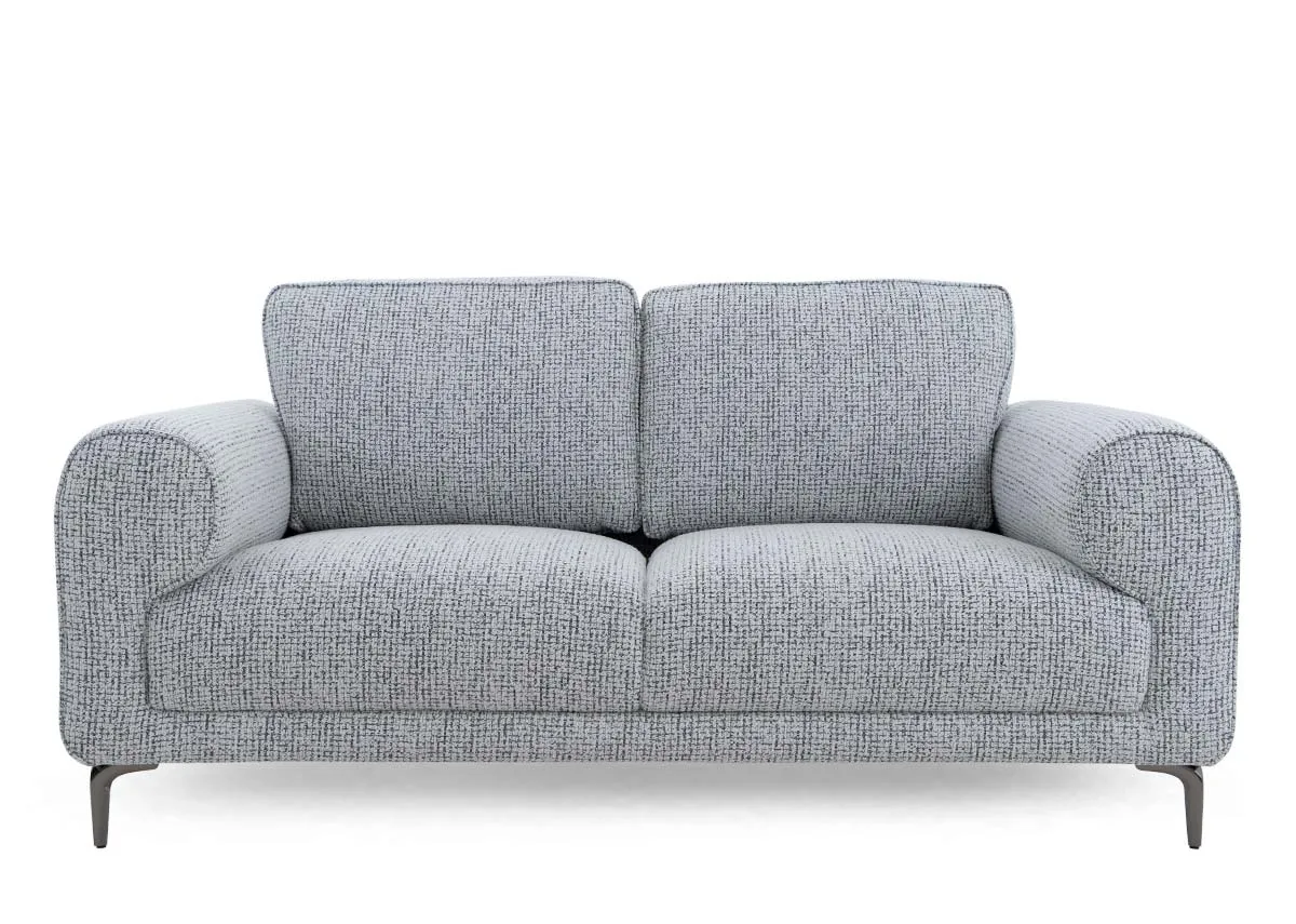 A dimension image of the Oyster 2 Seater sofa with 183cm x 93cm x 90cm