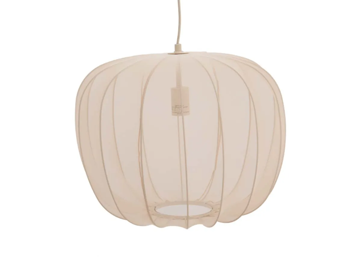 A dimension image of the Plumeria Hanging Lamp with 40cm x 30cm