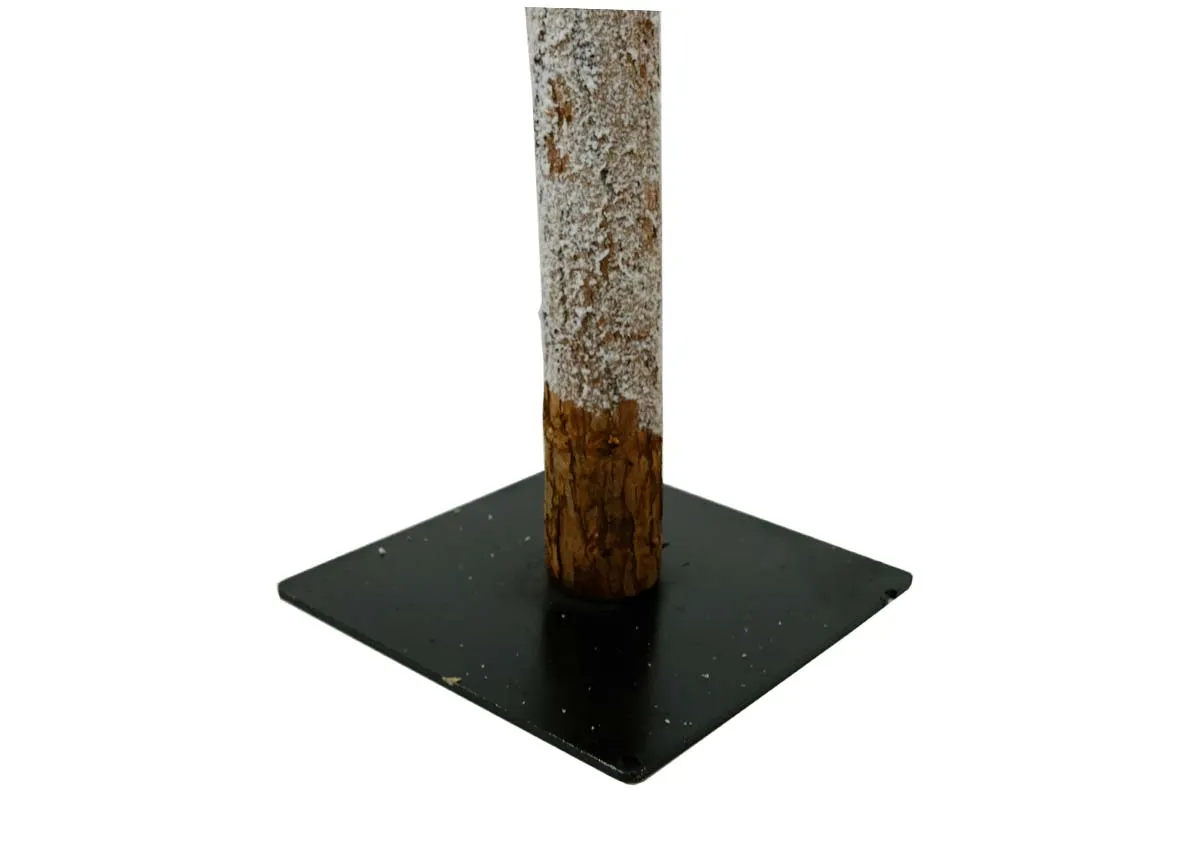 A dimension image of the Alder Snow Tree with 180cm