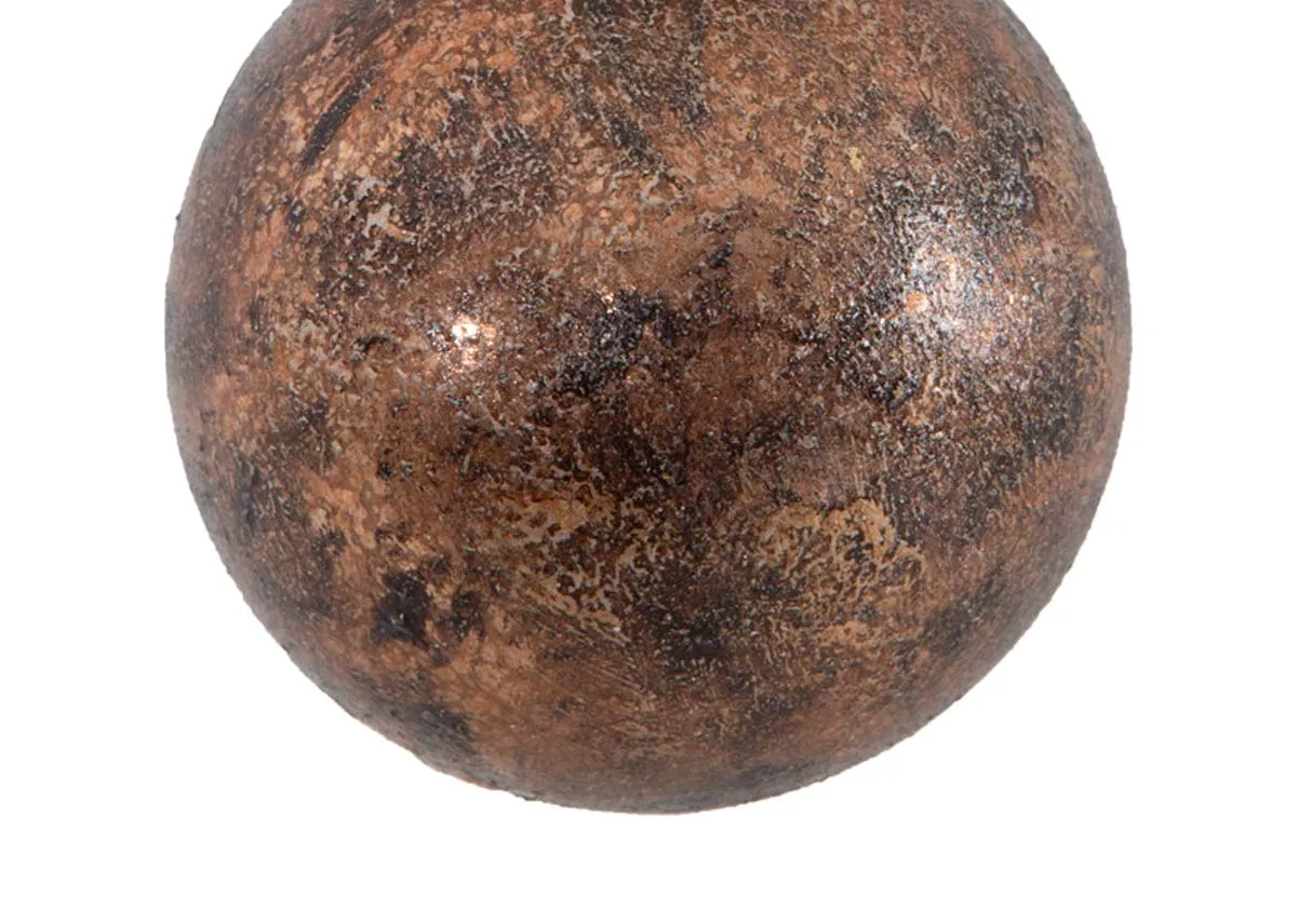 A dimension image of the Auld Lang Syne Bauble with 10cm