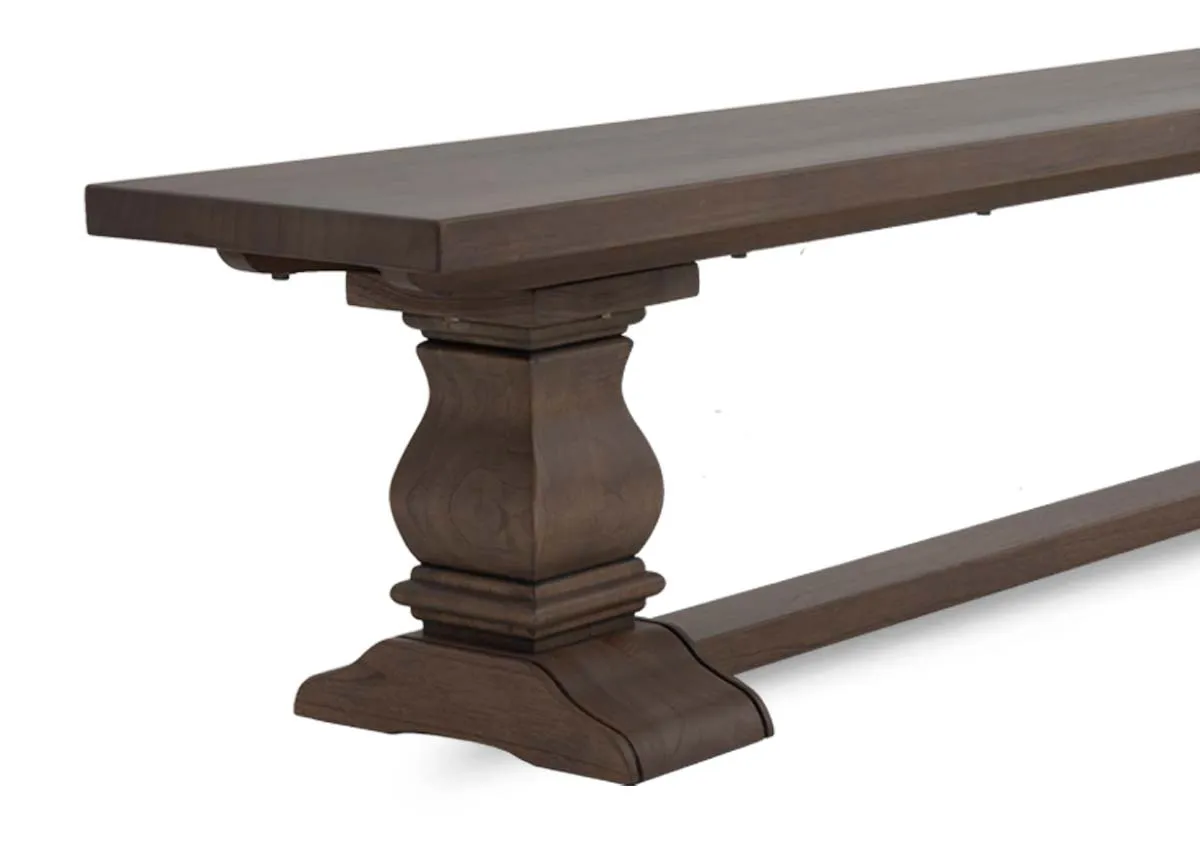 A dimension image of the Gold Coast Bench with 200cm x 37cm x 46cm