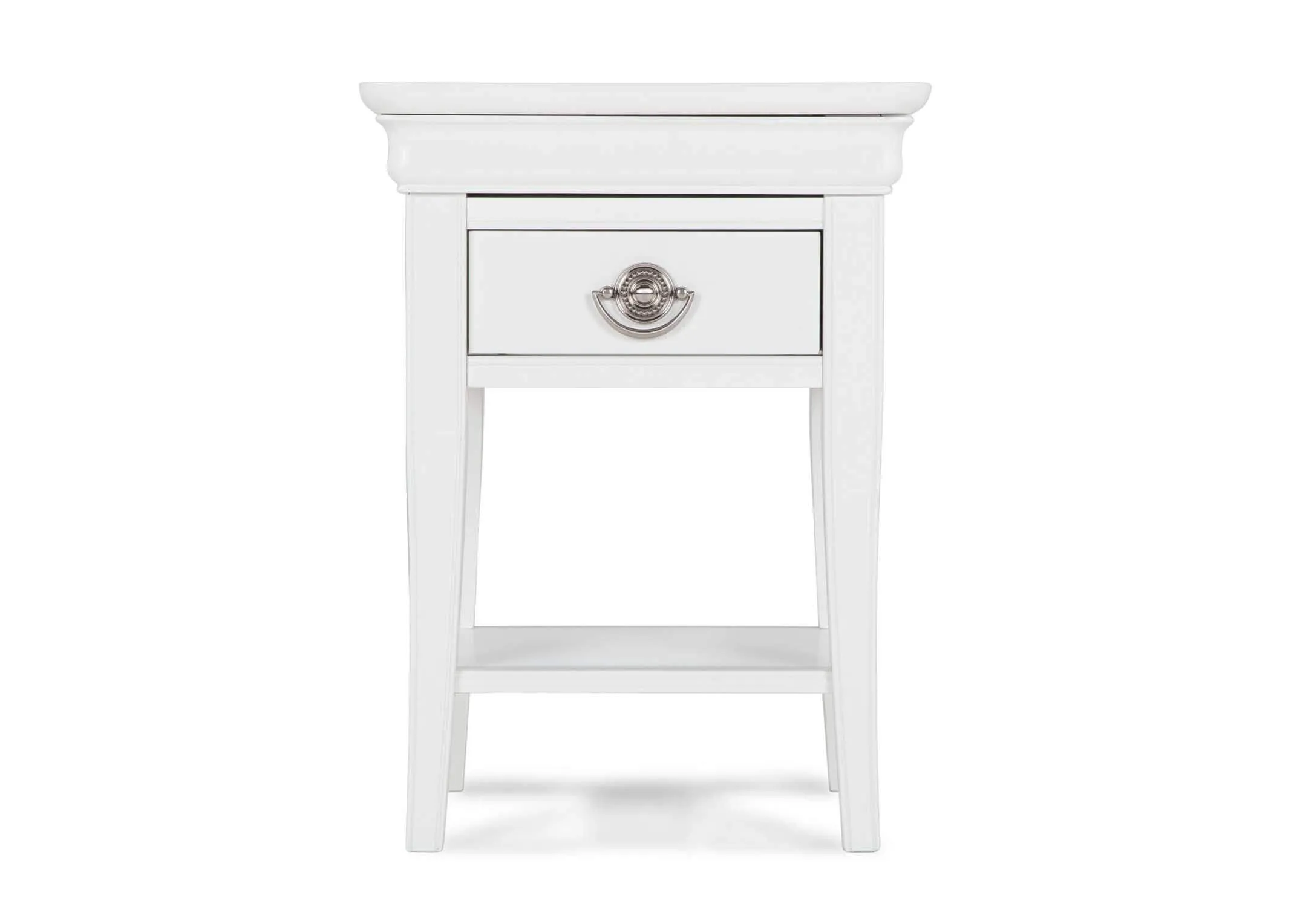 A lifestyle image of the Sofia bed in teal with the Chantilly range including the locker