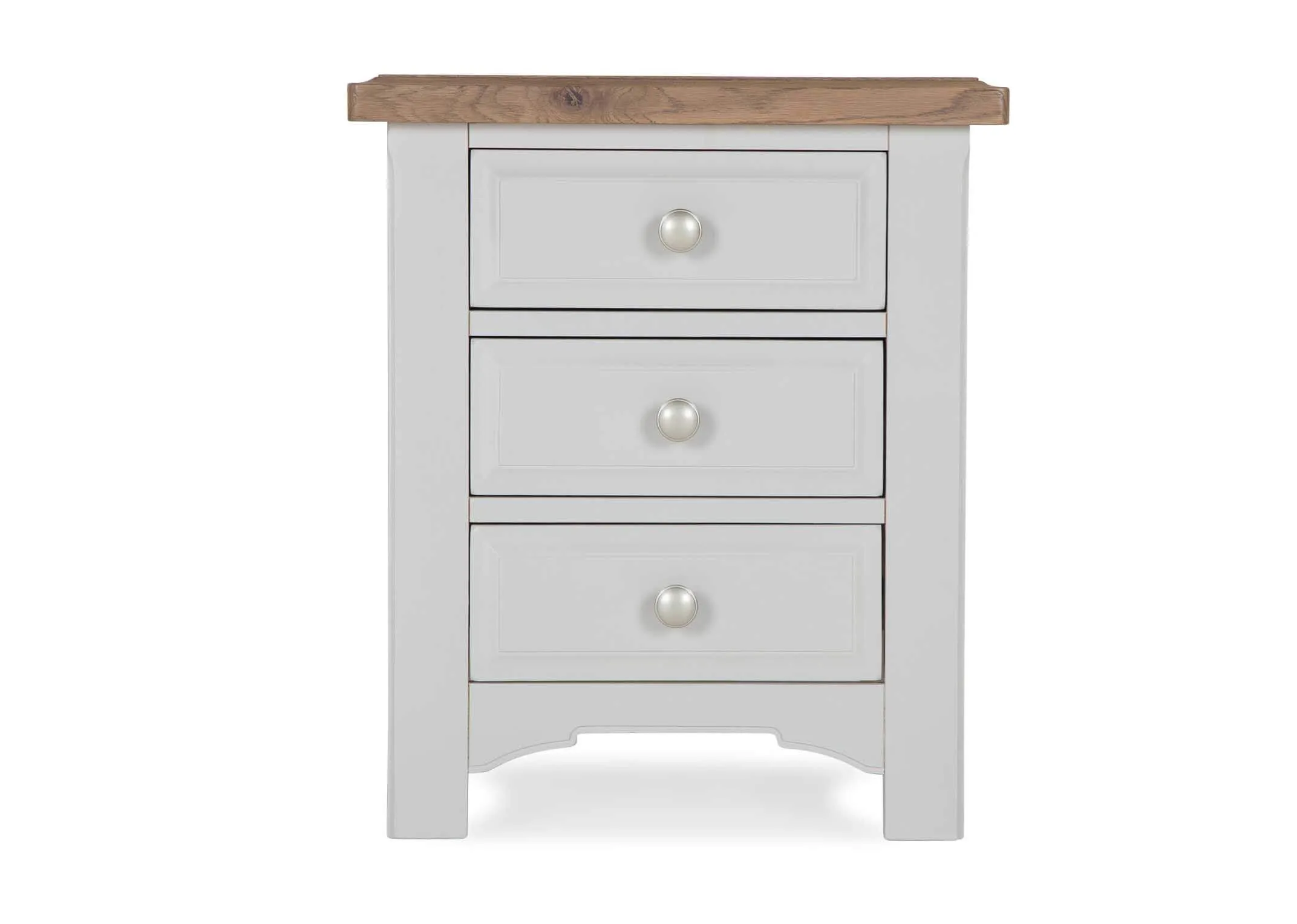 View from side of the 3 drawer Georgia locker