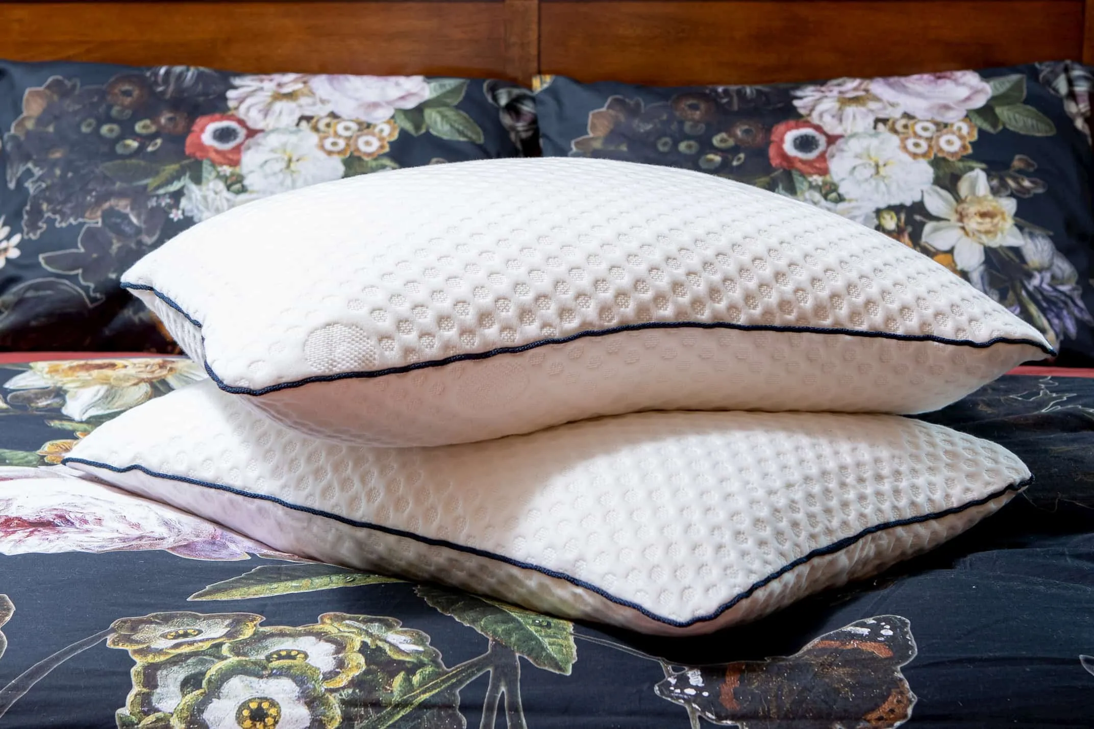 A lifestyle image of the Snuggle Pillow available to buy at EZ Living Furniture.