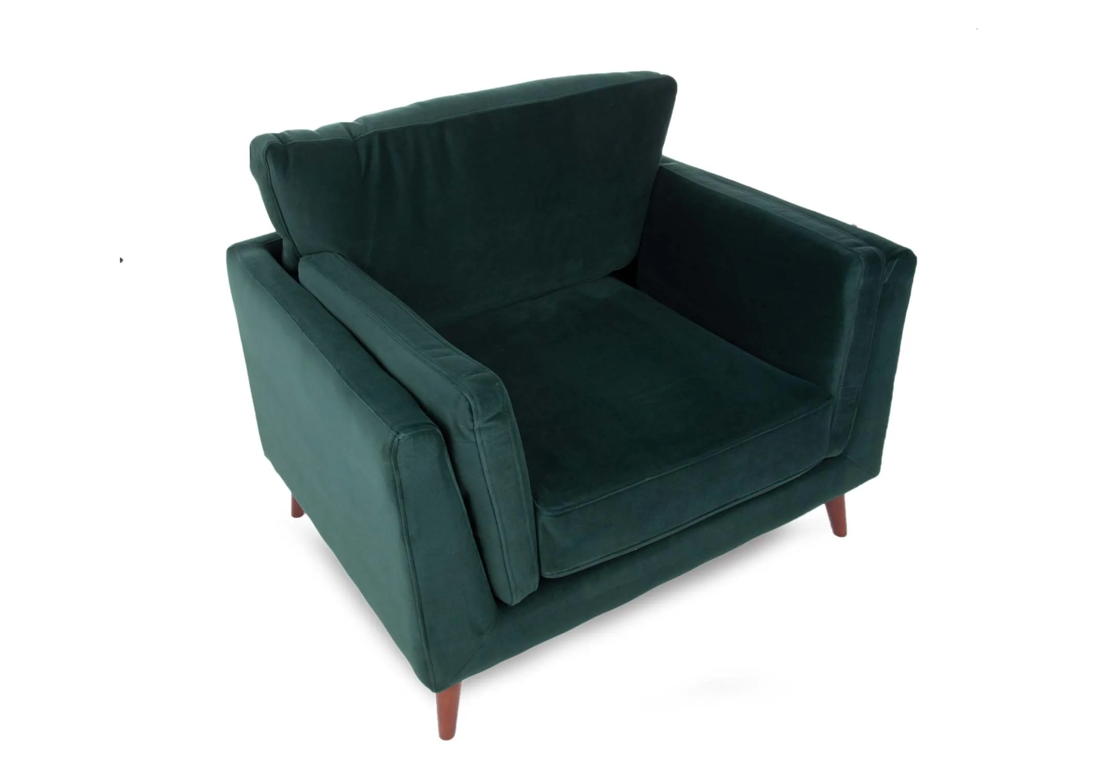 Green Velvet Armchair - Bellini