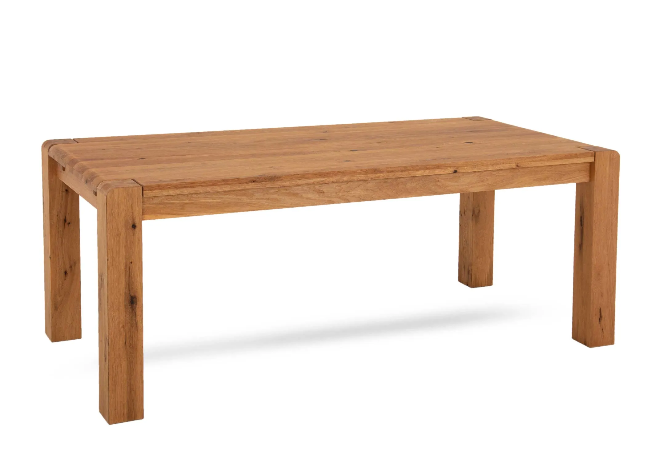 150cm Wild Oak Dining Table (Extension Leaves Sold Separate)- Como