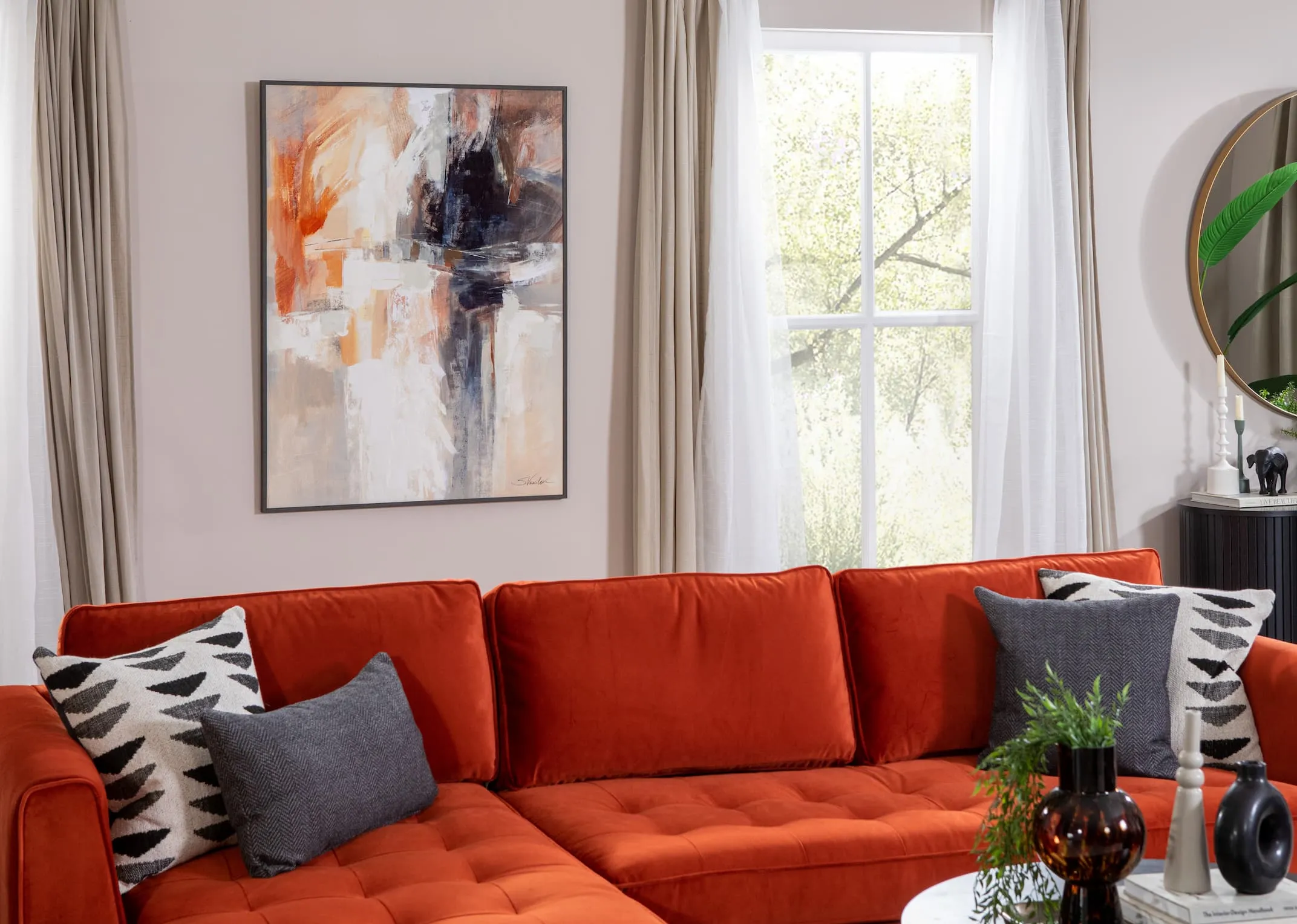 120cm x 90cm Framed Canvas - Evocative