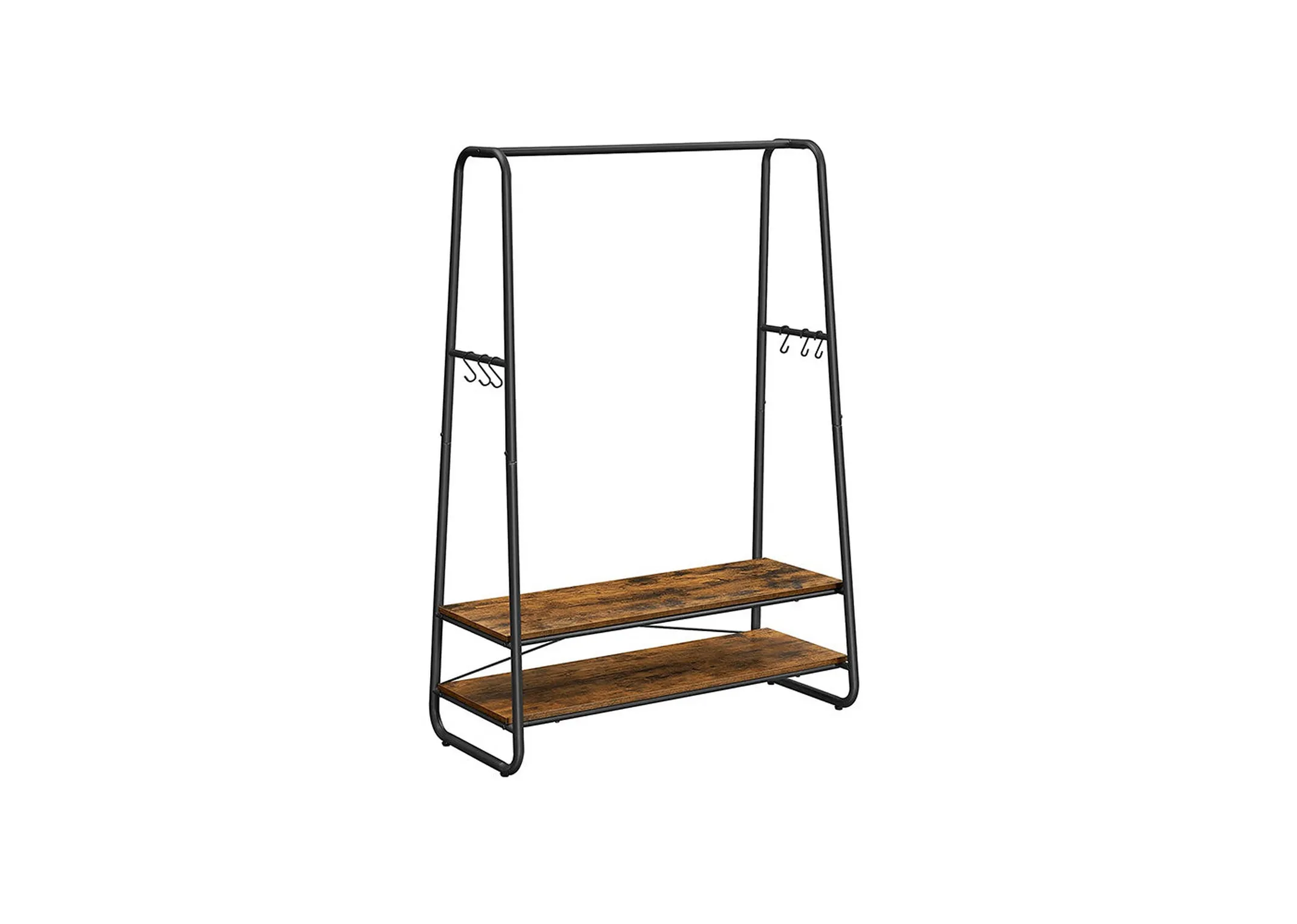 Rustic 2 Shelf Coat Rack - Speir