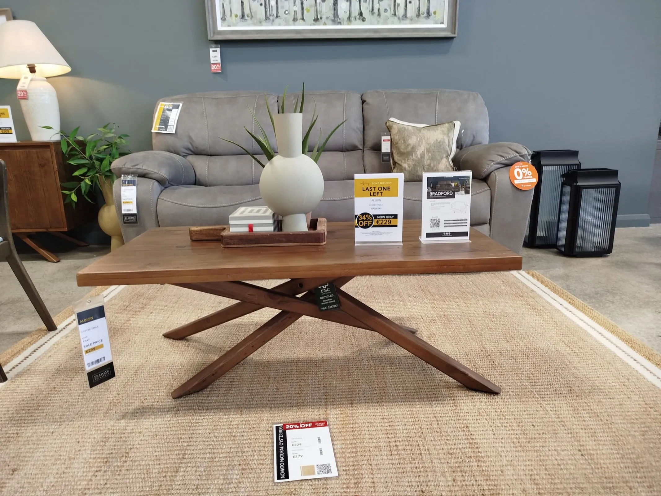 Albion Coffee Table (Naas Rd Floor Model)